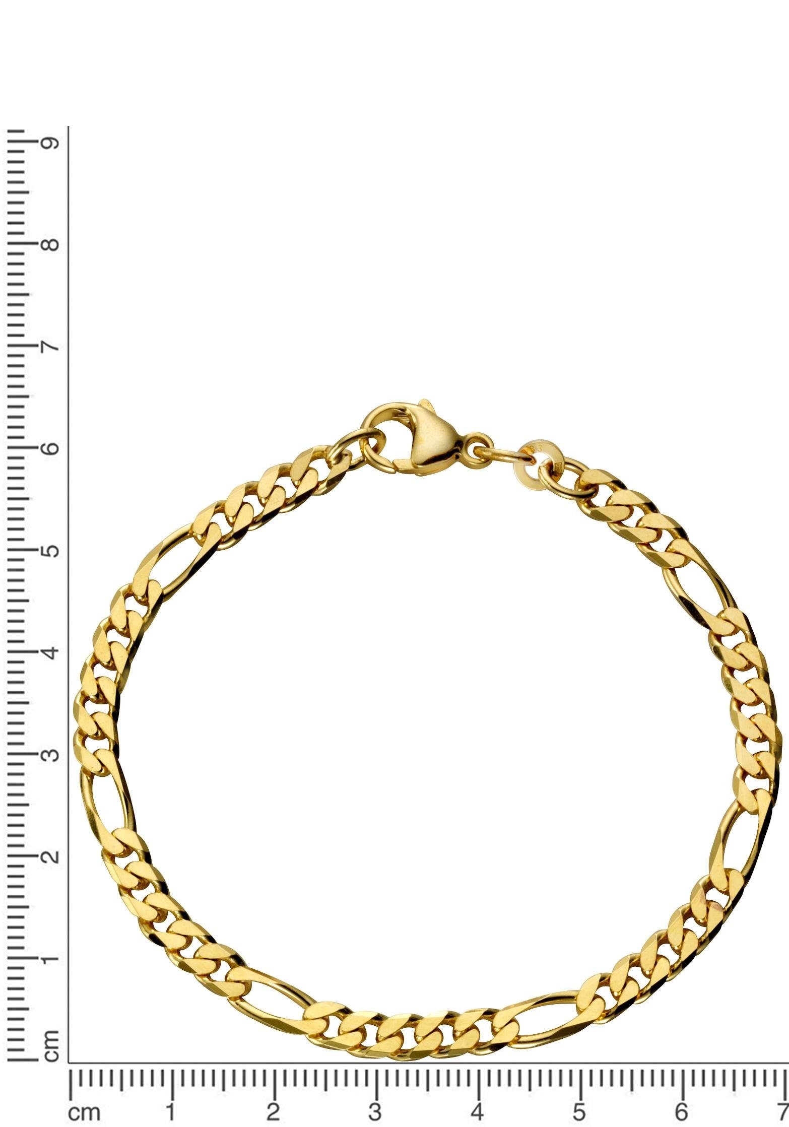 Firetti Goldarmband »Schmuck Geschenk Gold 333 in Figarokettengliederung,  4,3 mm«, zu Kleid, Shirt, Jeans, Sneaker! Anlass Geburtstag Weihnachten  online kaufen | I\'m walking