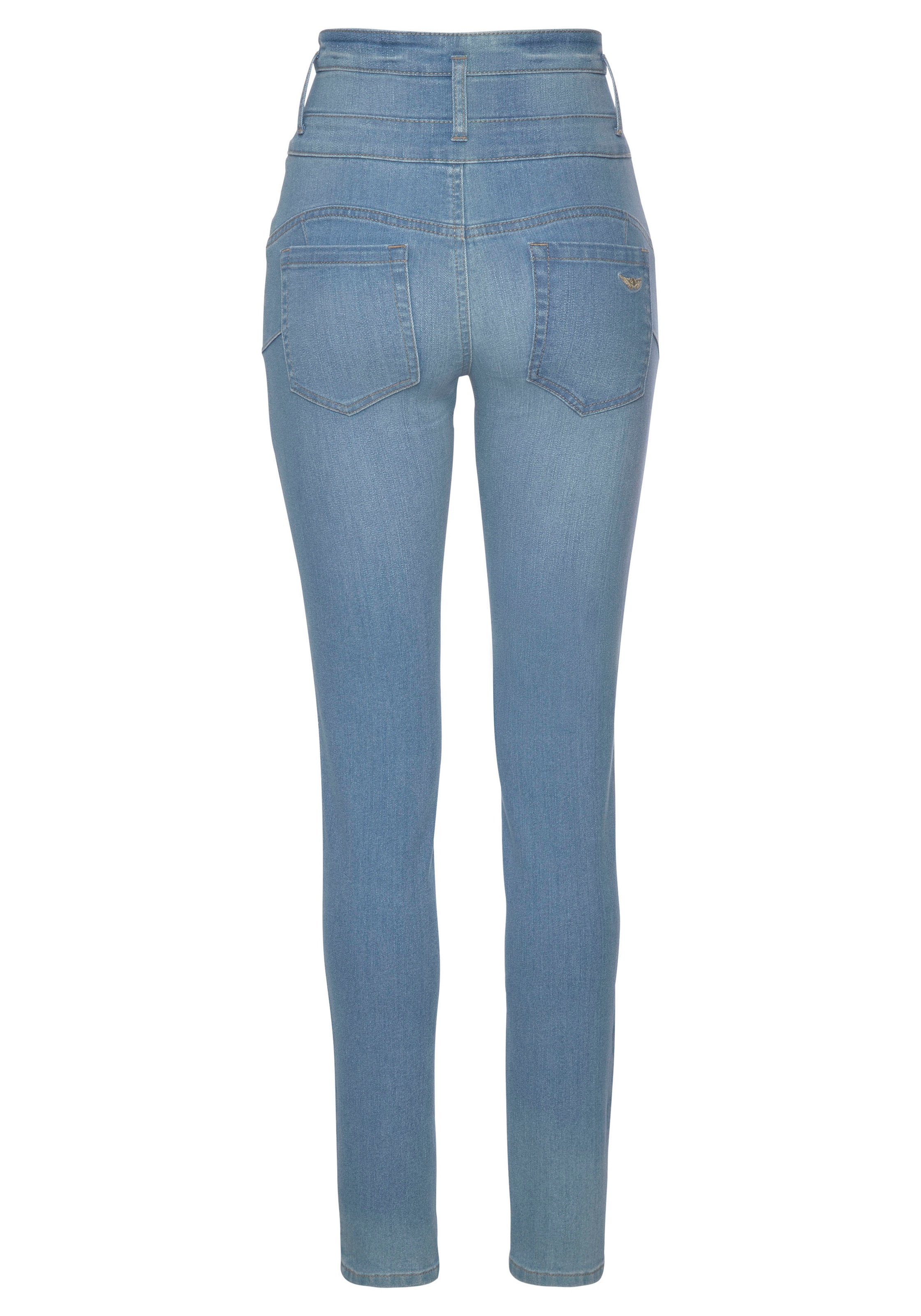Arizona Slim-fit-Jeans »mit extra breitem Bund«, Waist shoppen High