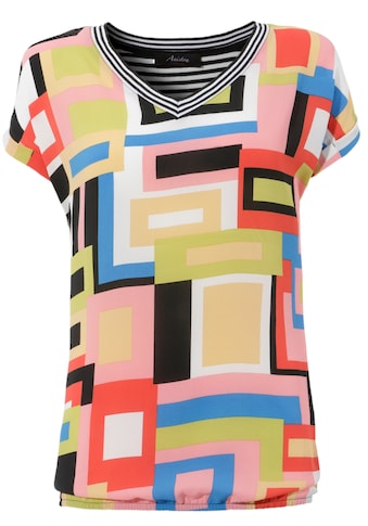 Aniston CASUAL T-Shirt, im Material- und Mustermix kaufen
