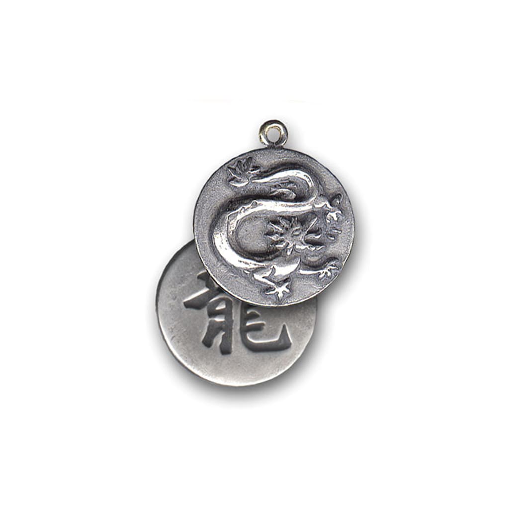 Adelia´s Amulett Amulett Anhänger Feng Shui Der Drache Der Drache - Ein Beschützer er verleiht Kraft und Mut