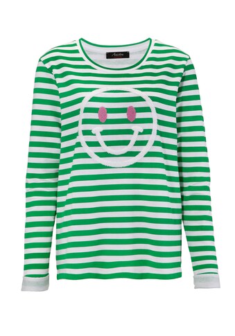 Aniston CASUAL Sweatshirt, mit fröhlicher Smiley-Applikation - NEUE KOLLEKTION kaufen