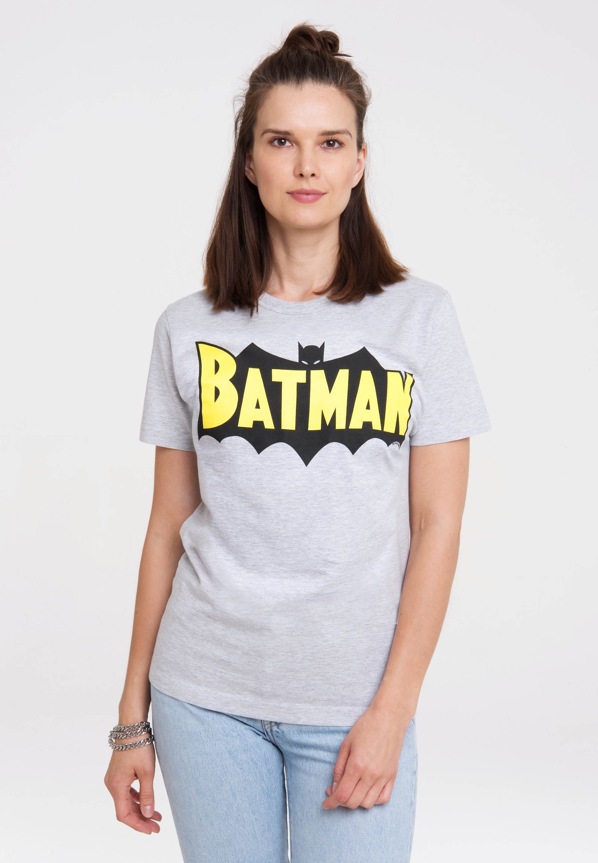 LOGOSHIRT T-Shirt Superhelden-Print online »Batman I\'m | Wings«, trendigem mit walking
