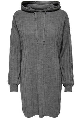 ONLY Strickkleid »ONLCAREY L/S LONG HOOD DRESS KNT«, mit Kapuze kaufen