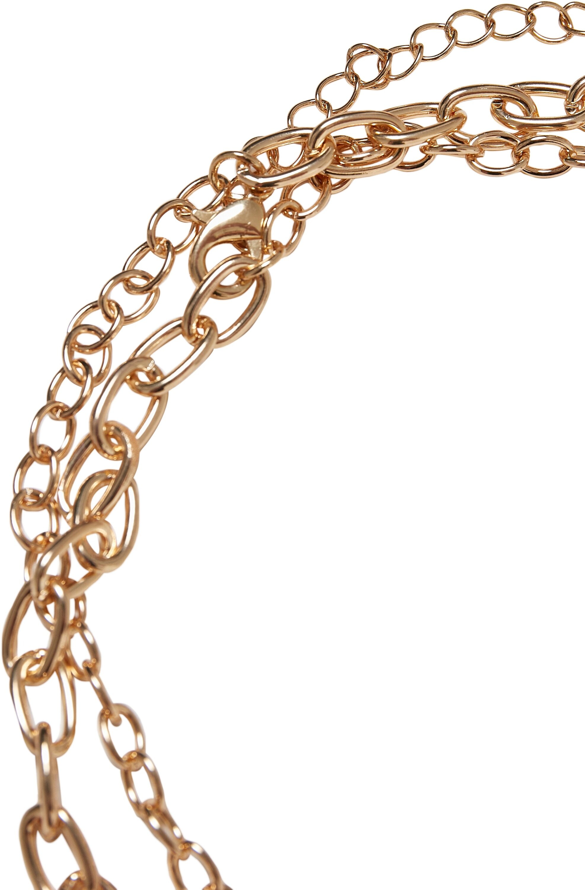 URBAN CLASSICS Zodiac im Diamond Golden »Accessoires I\'m Onlineshop | Edelstahlkette Necklace« walking