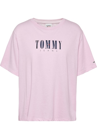 Tommy Jeans Curve Rundhalsshirt »TJW CRV REG ESSENTIAL LOGO2 SS«, mit Logo-Stickerei... kaufen
