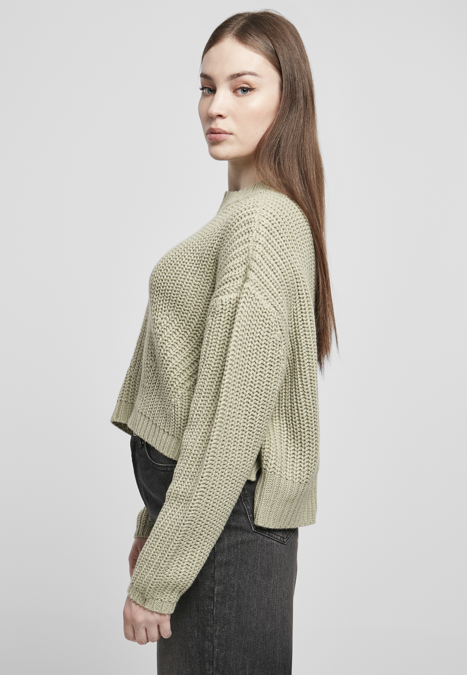 URBAN CLASSICS »Damen tlg.) Sweater«, bestellen Kapuzenpullover Wide Ladies (1 Oversize