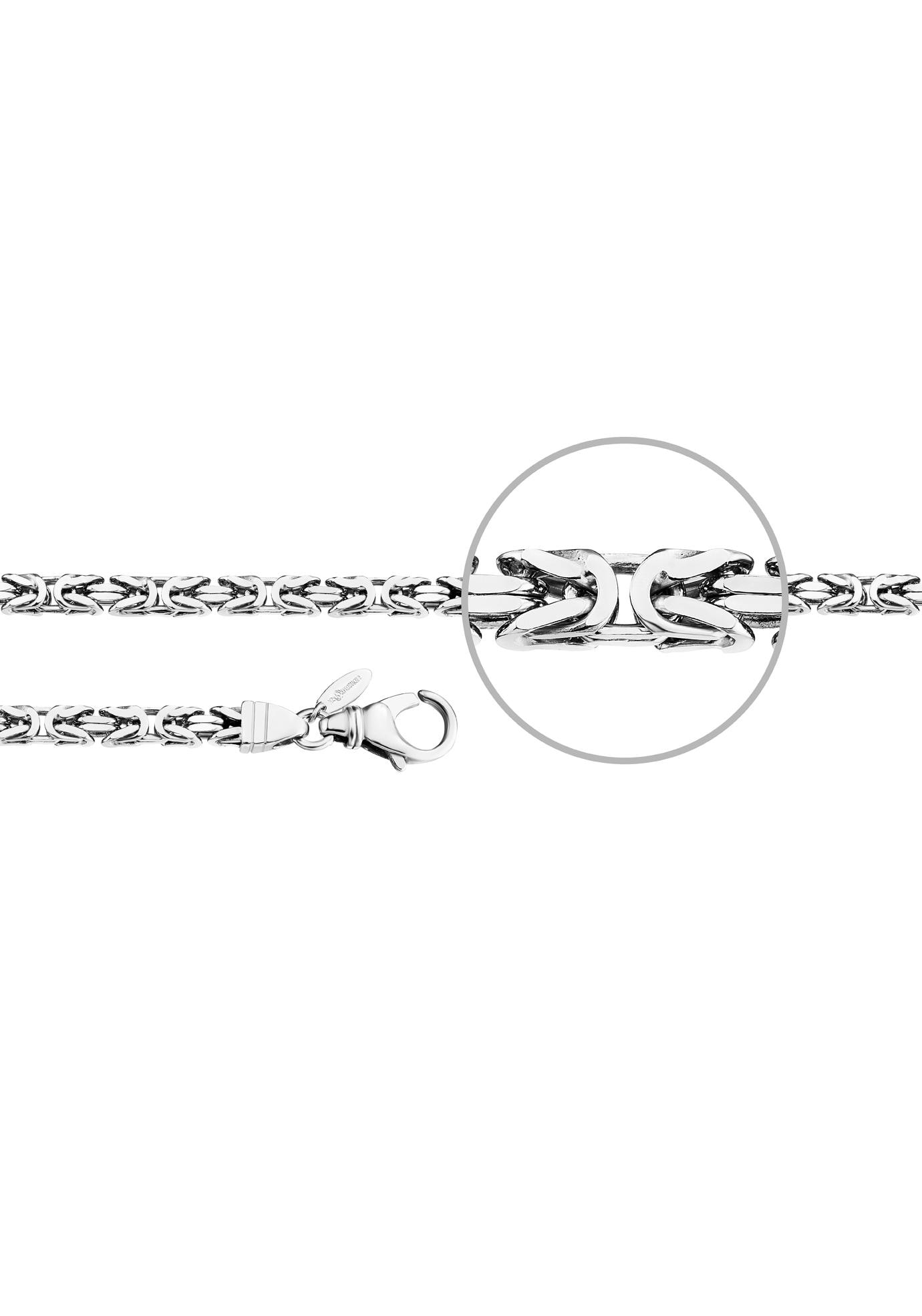 Der Kettenmacher Silberarmband »Königsarmband diamantiert, KÖ3-G« KÖ3-S, | bestellen I\'m walking