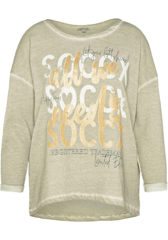 SOCCX Sweatshirt, mit großzügigem Schriftzug kaufen