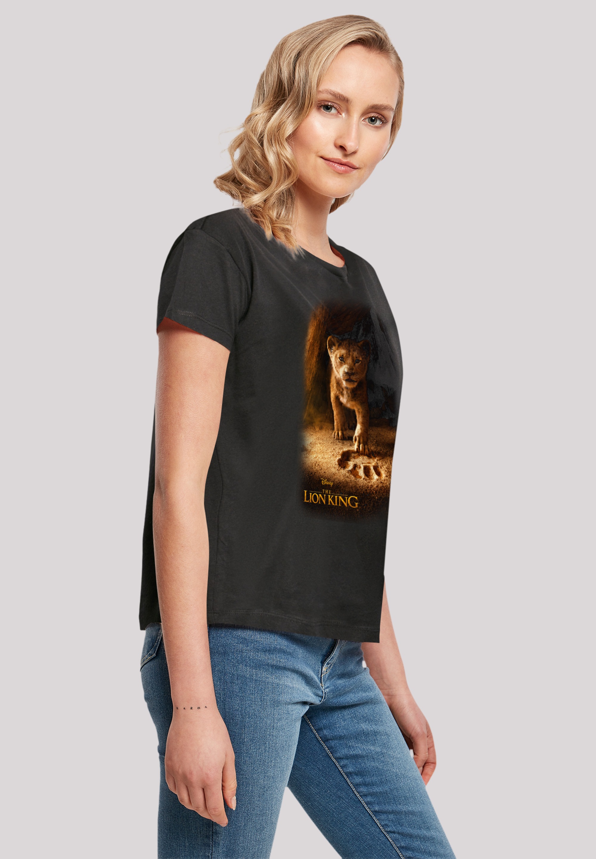 Löwe«, walking | T-Shirt Premium F4NT4STIC kaufen König Löwen Little online Qualität I\'m der »Disney
