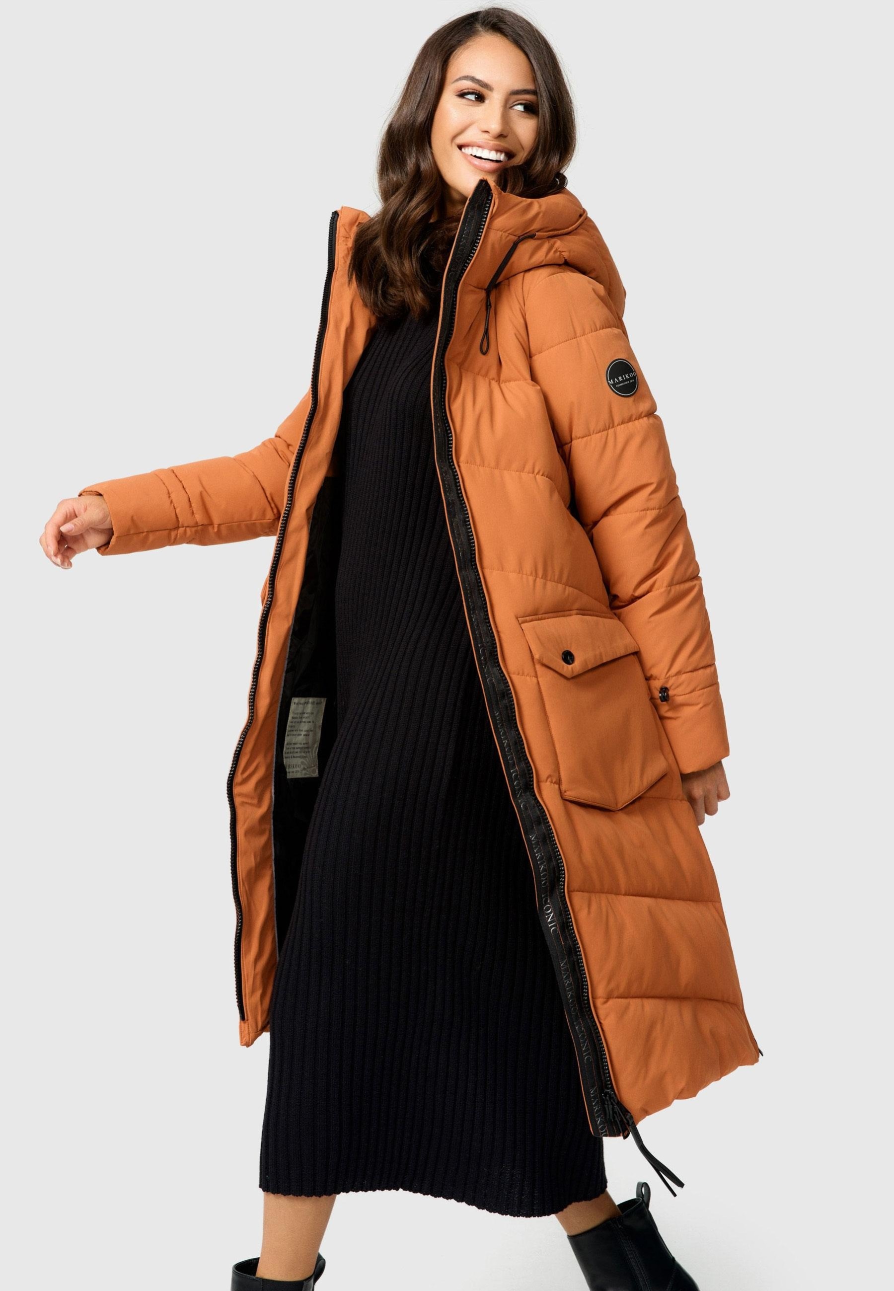 Kapuze warmer walking Marikoo I\'m Stepp XVI«, kaufen online Winter »Tomomii mit Mantel | Winterjacke