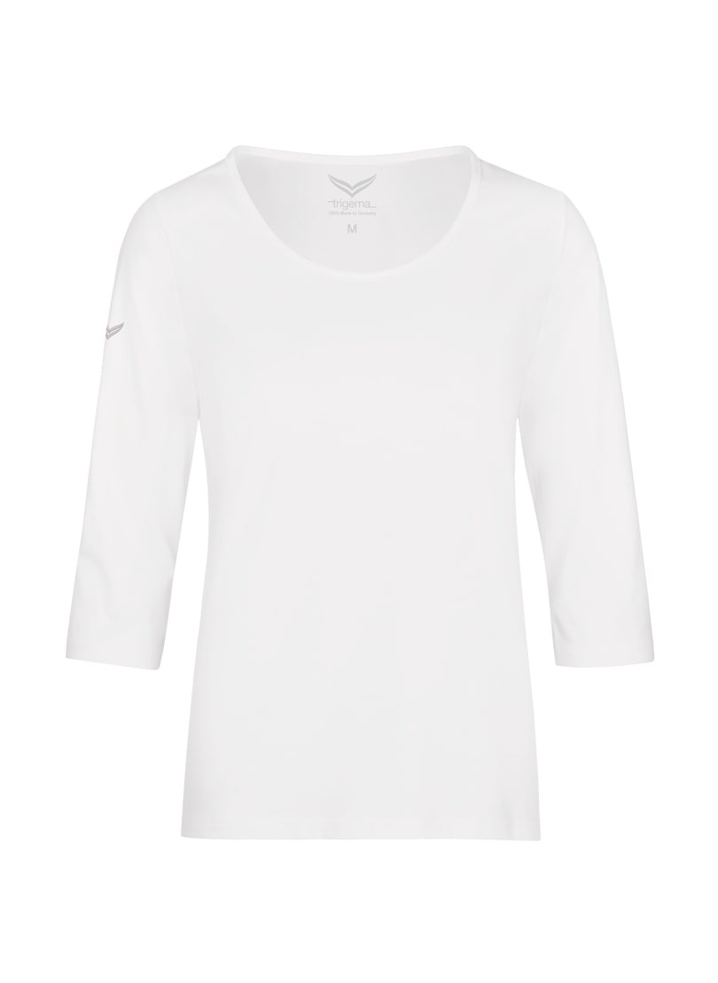 I\'m 3/4 Trigema kaufen Biobaumwolle« Arm T-Shirt »TRIGEMA Shirt | aus walking