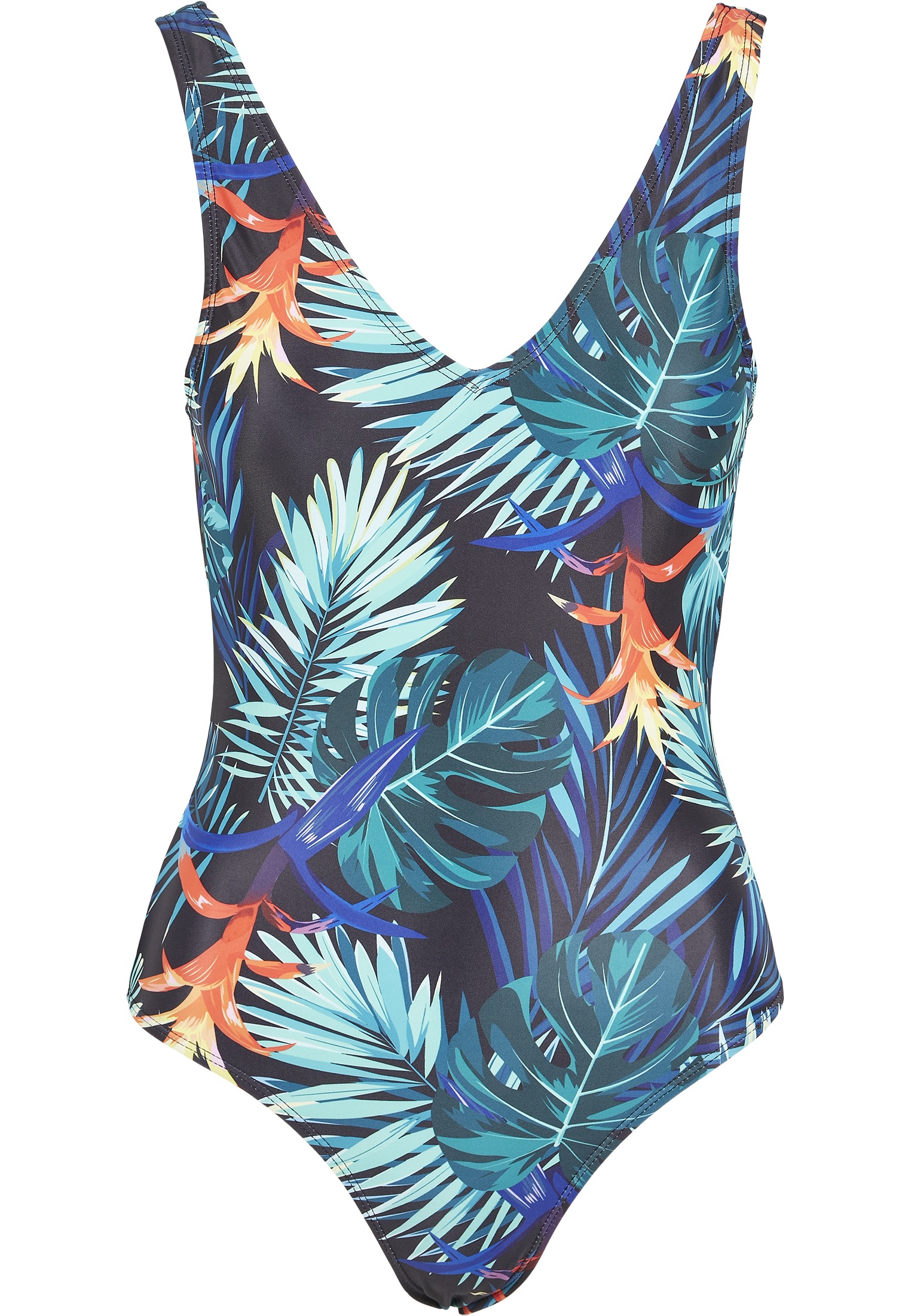 URBAN CLASSICS Bügel-Tankini »Urban Classics Damen Ladies High Leg Pattern Swimsuit« kaufen