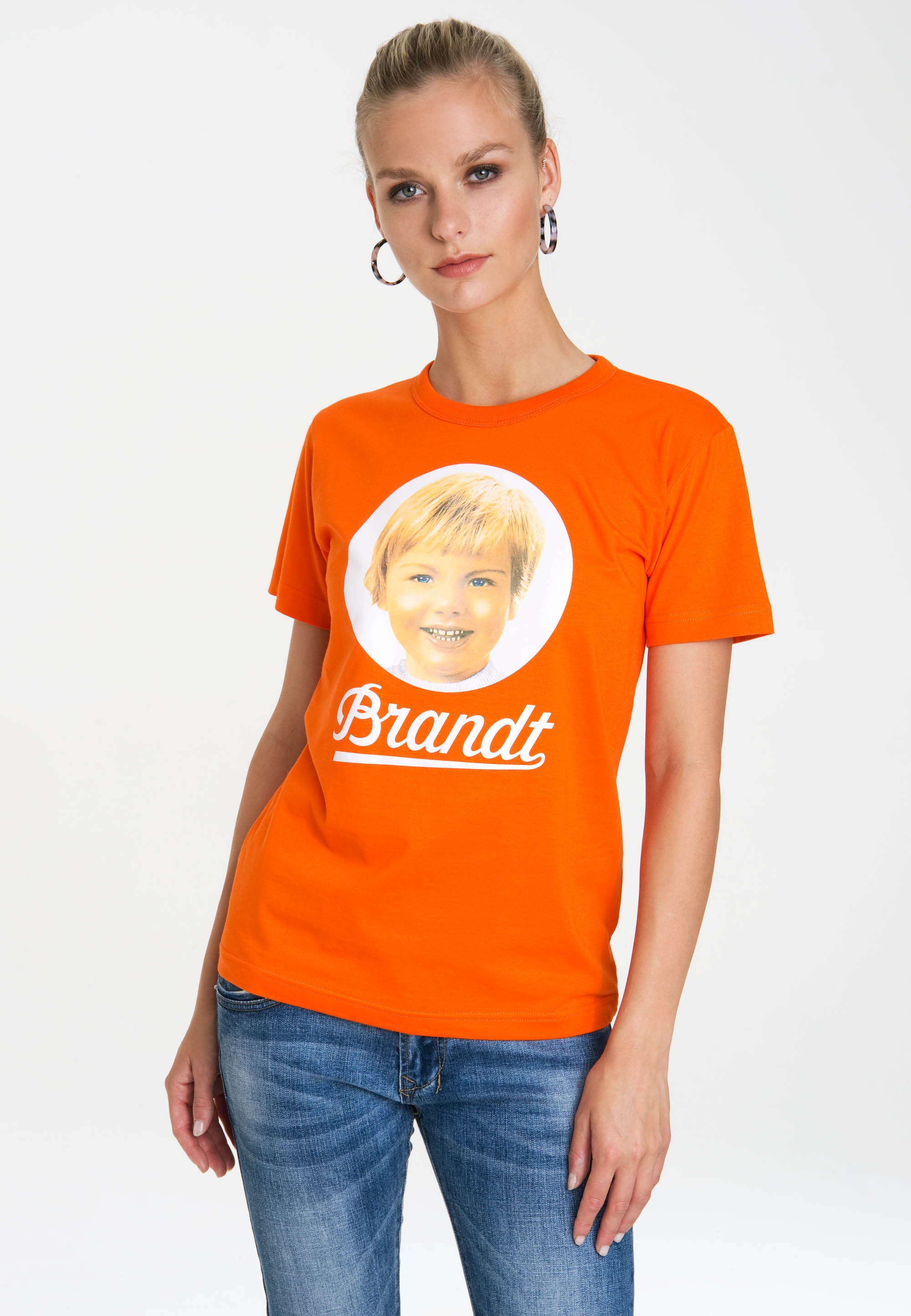 LOGOSHIRT Originaldesign kaufen T-Shirt lizenziertem mit »Brandt«,