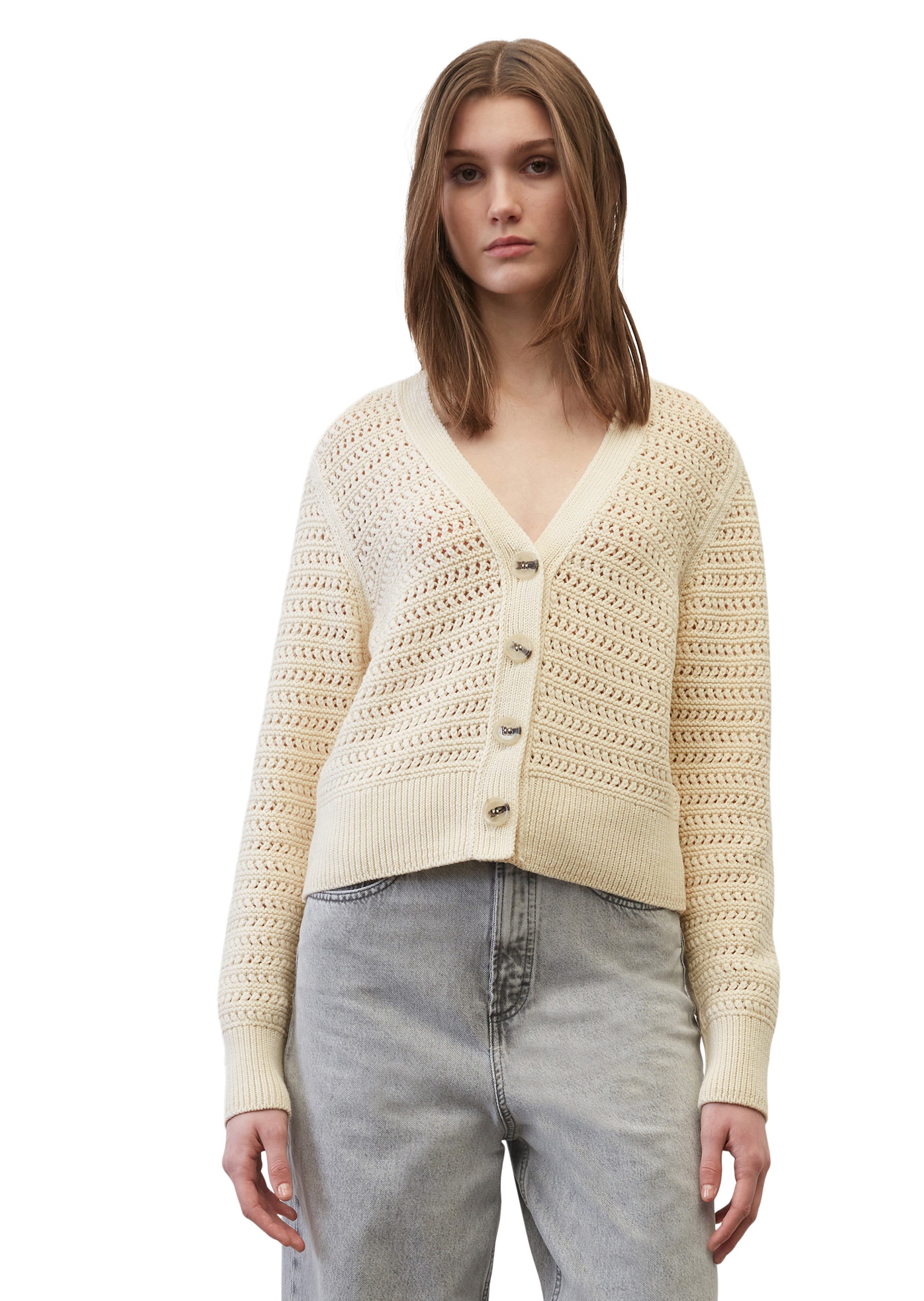 Marc O'Polo Cardigan aus reiner Schurwolle