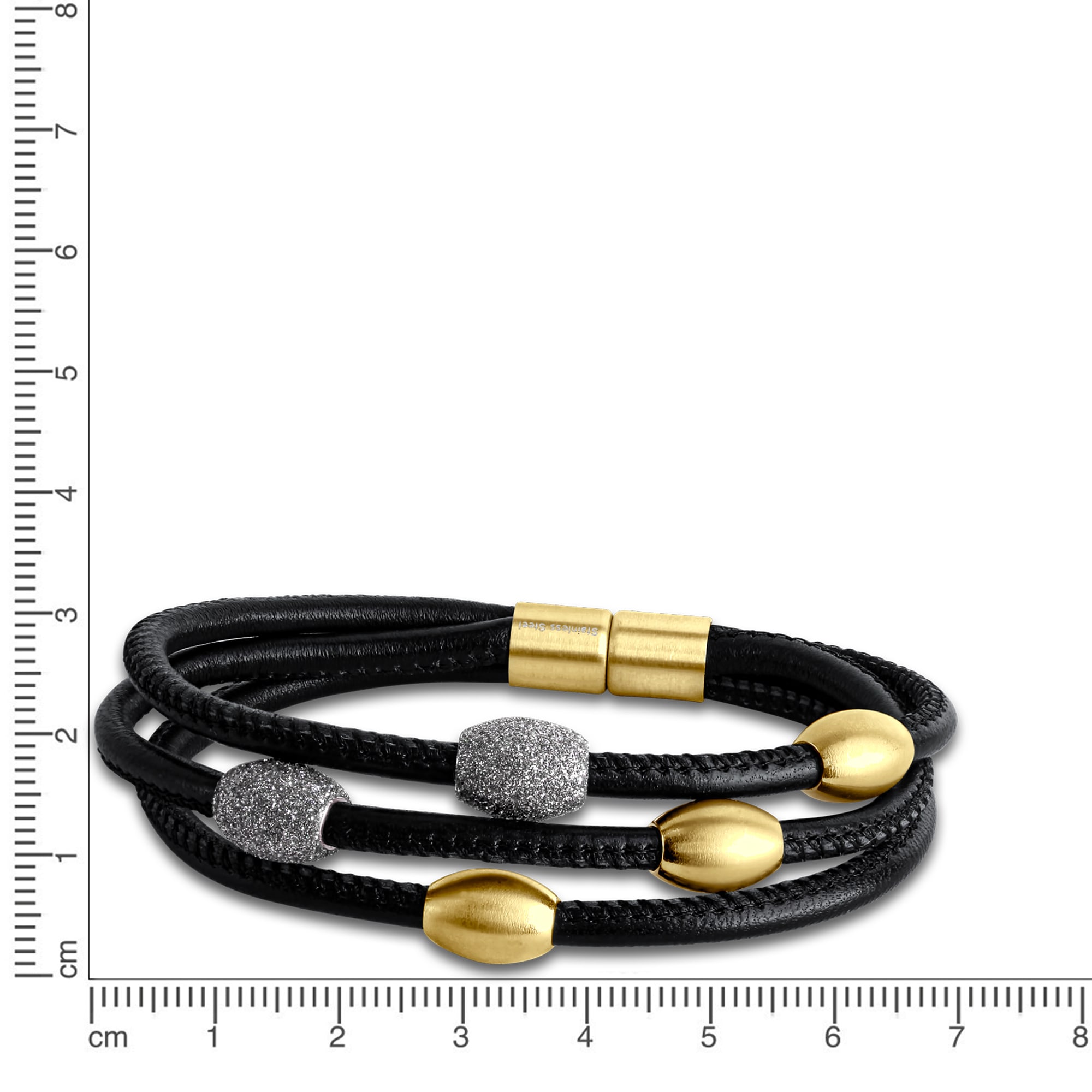 Zeeme Armband »Edelstahl IP-gelb matt« kaufen walking I\'m | online