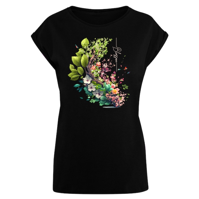 F4NT4STIC T-Shirt »Baum mit Blumen«, Print shoppen | I'm walking