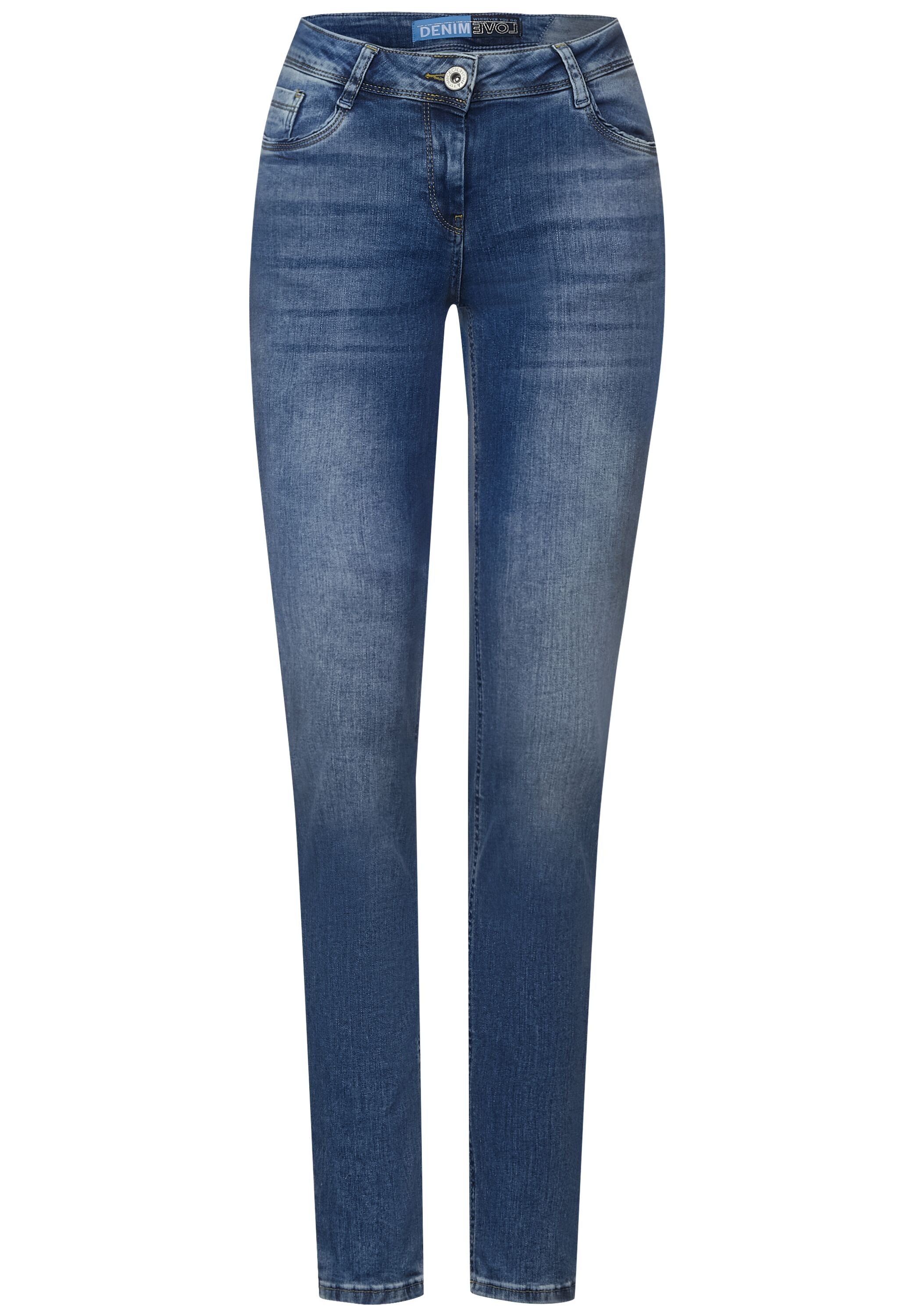 Slim-fit-Jeans, shoppen Waist Cecil Middle