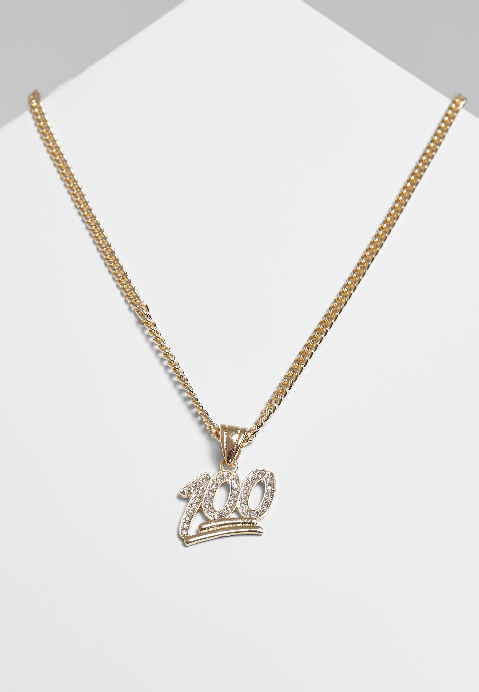 URBAN CLASSICS Edelstahlkette »Accessoires One Hundred Diamond Necklace«  bestellen | I\'m walking