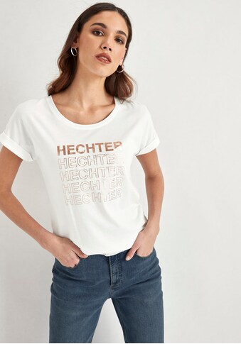 HECHTER PARIS T-Shirt, mit Markendruck - NEUE KOLLEKTION kaufen