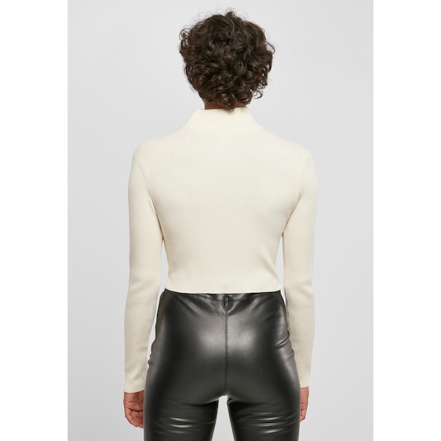 URBAN CLASSICS Cardigan »Damen Ladies Cropped Rib Knit Zip Cardigan«, (1 tlg.)  online kaufen | I'm walking