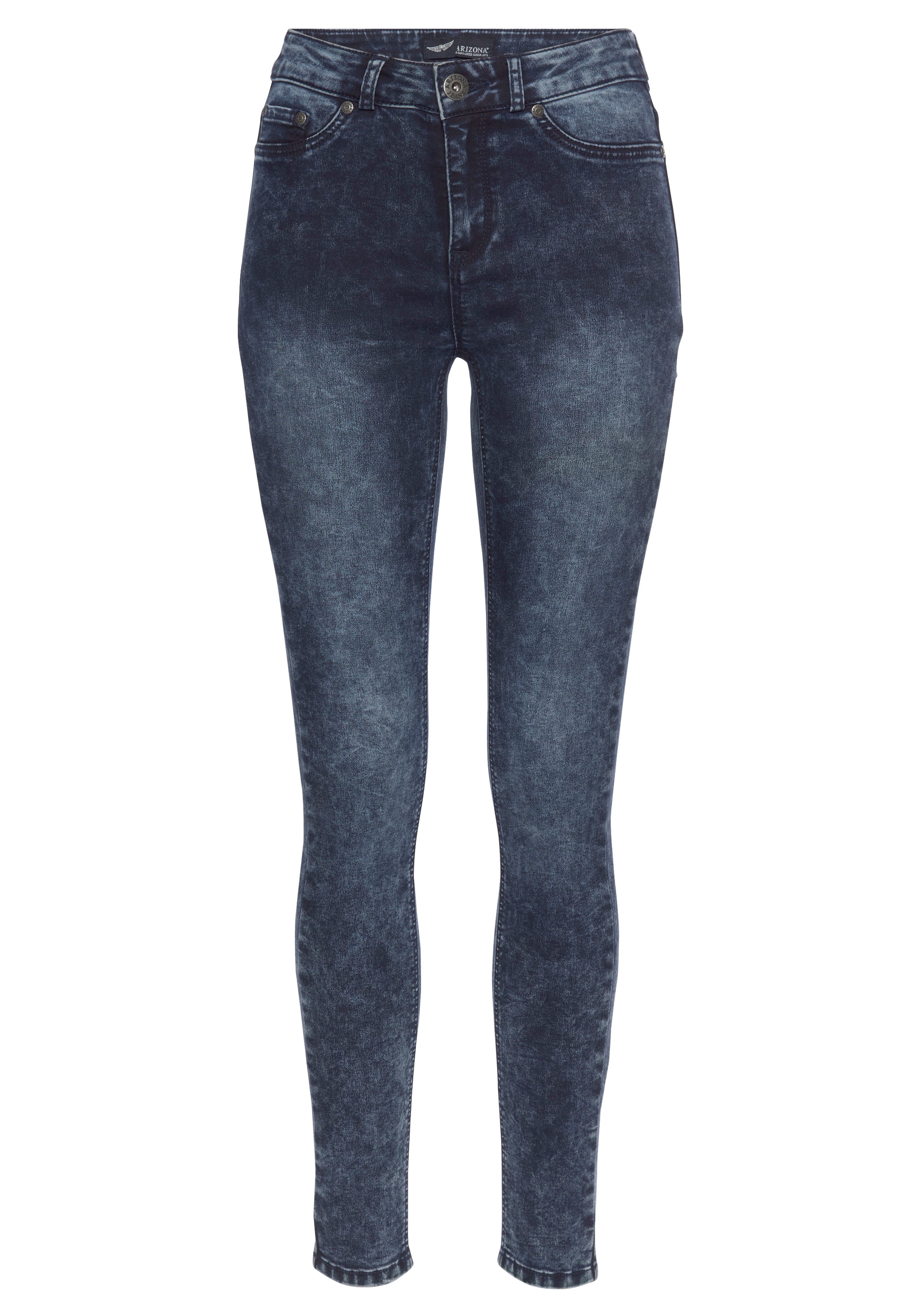 Arizona Skinny-fit-Jeans »Ultra Stretch washed«, I\'m Moonwashed walking Jeans moon shoppen 