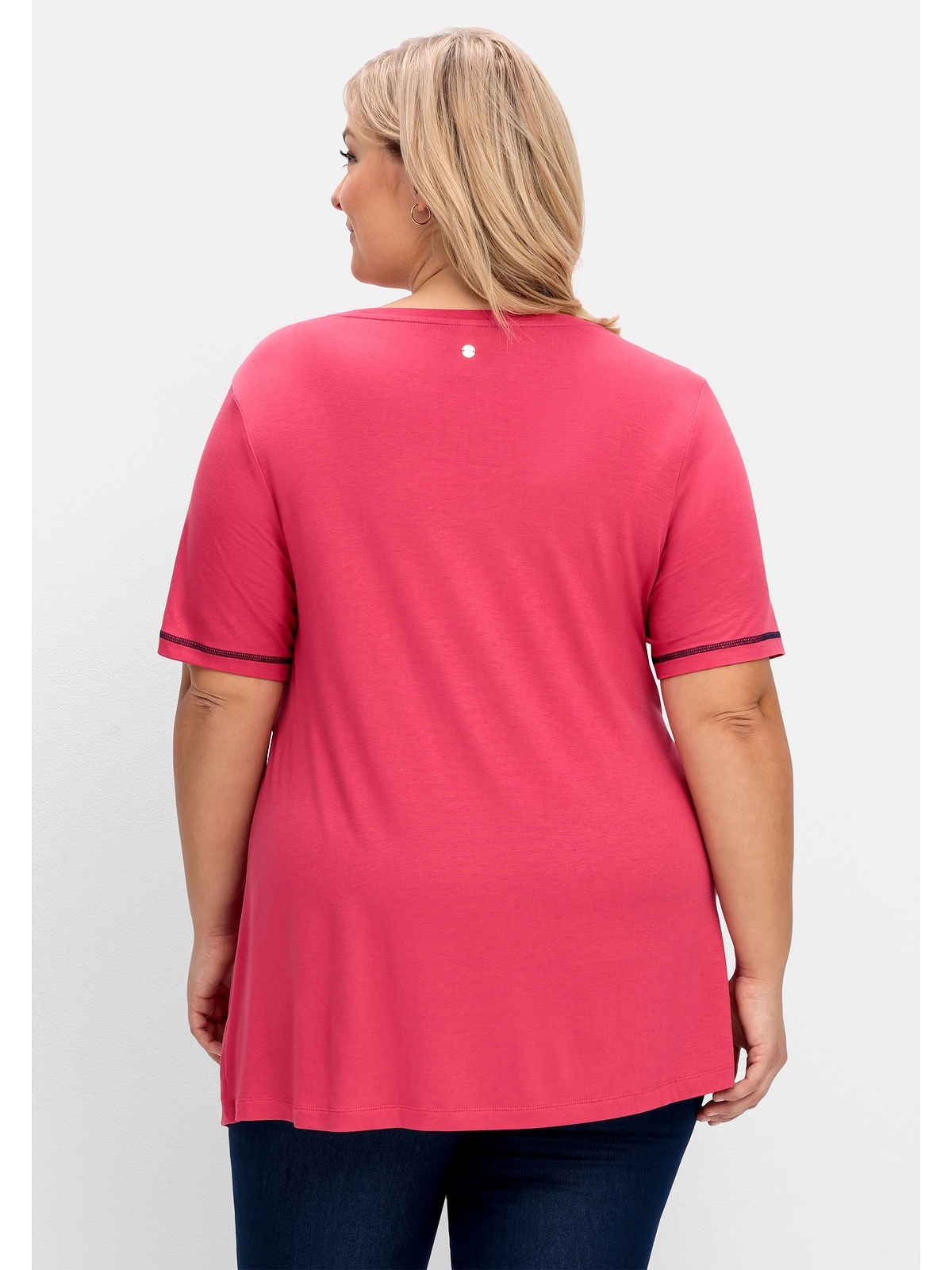Sheego Umstandsshirt »Große Größen«, in Layer-Optik, mit Stillfunktion  shoppen | V-Shirts