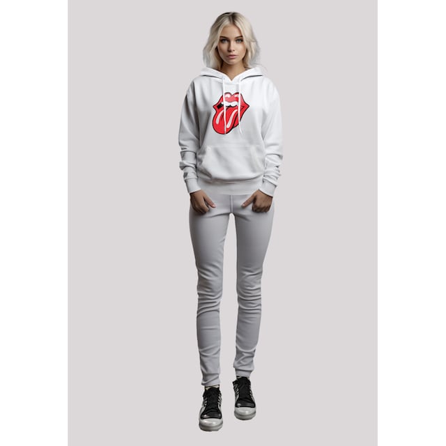 F4NT4STIC Kapuzenpullover »The Rolling Stones Classic Zunge Rock Musik  Band«, Hoodie, Warm, Bequem | I'm walking