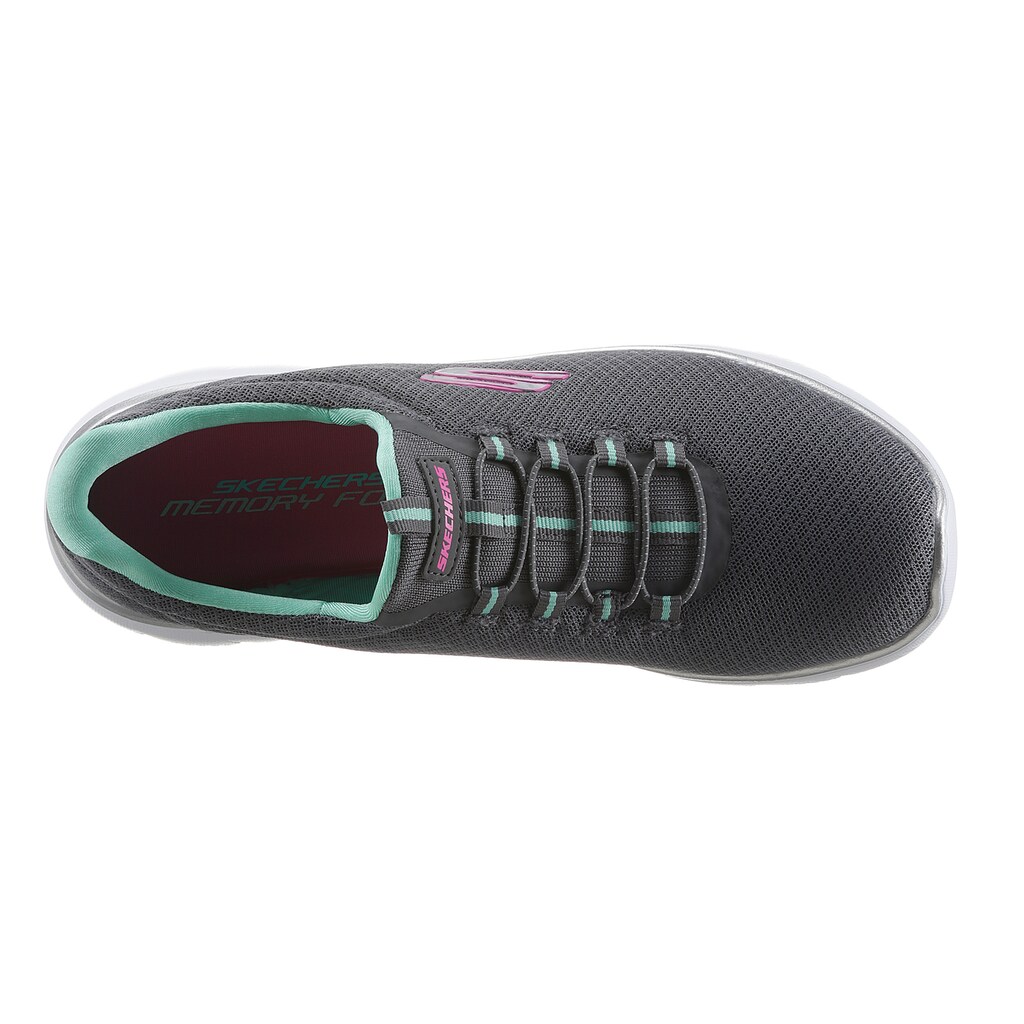 Skechers Slip-On Sneaker »SUMMITS«, mit dezenten Kontrast-Details