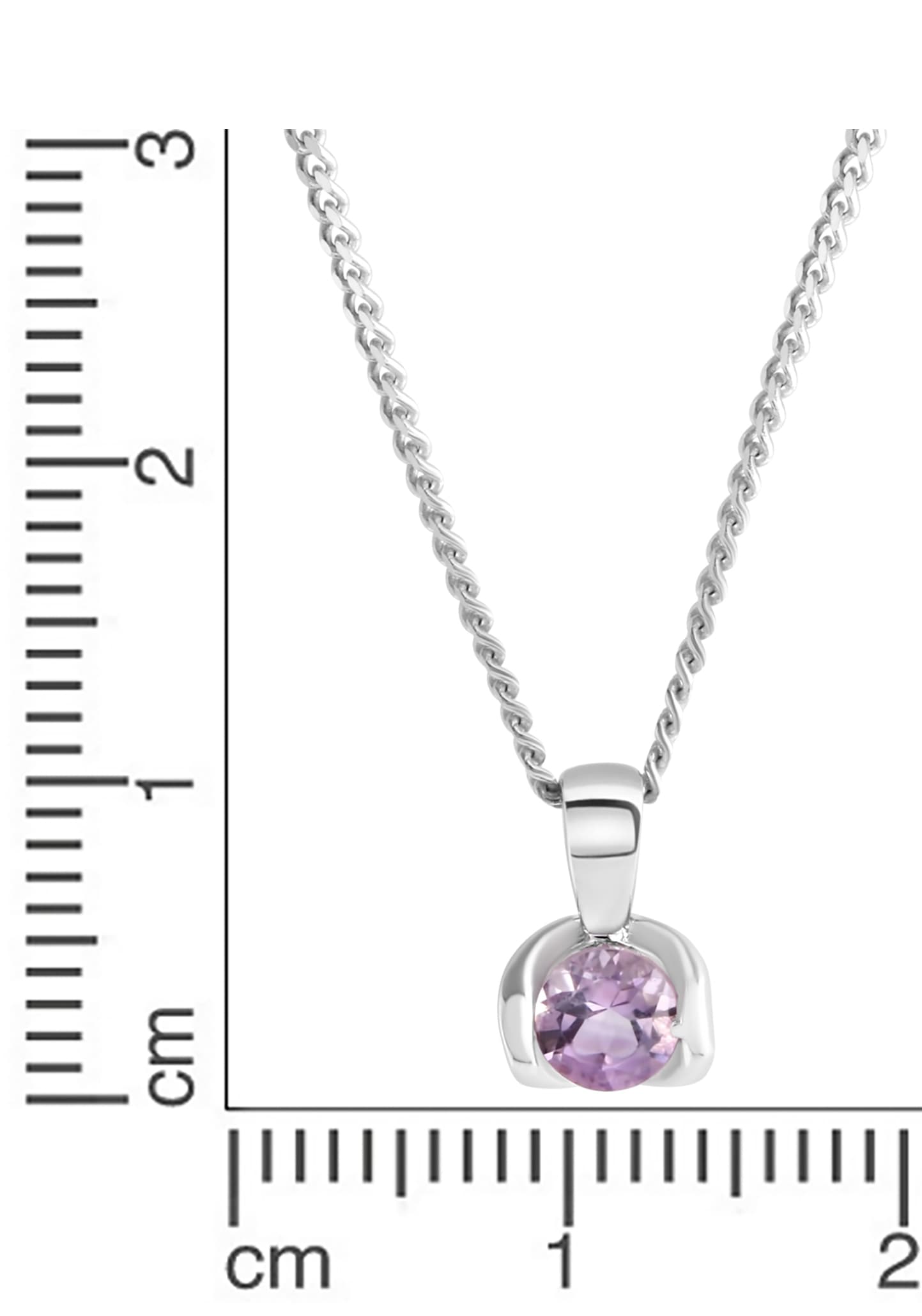 Firetti Kette mit Anhänger mit Amethyst TE6587
