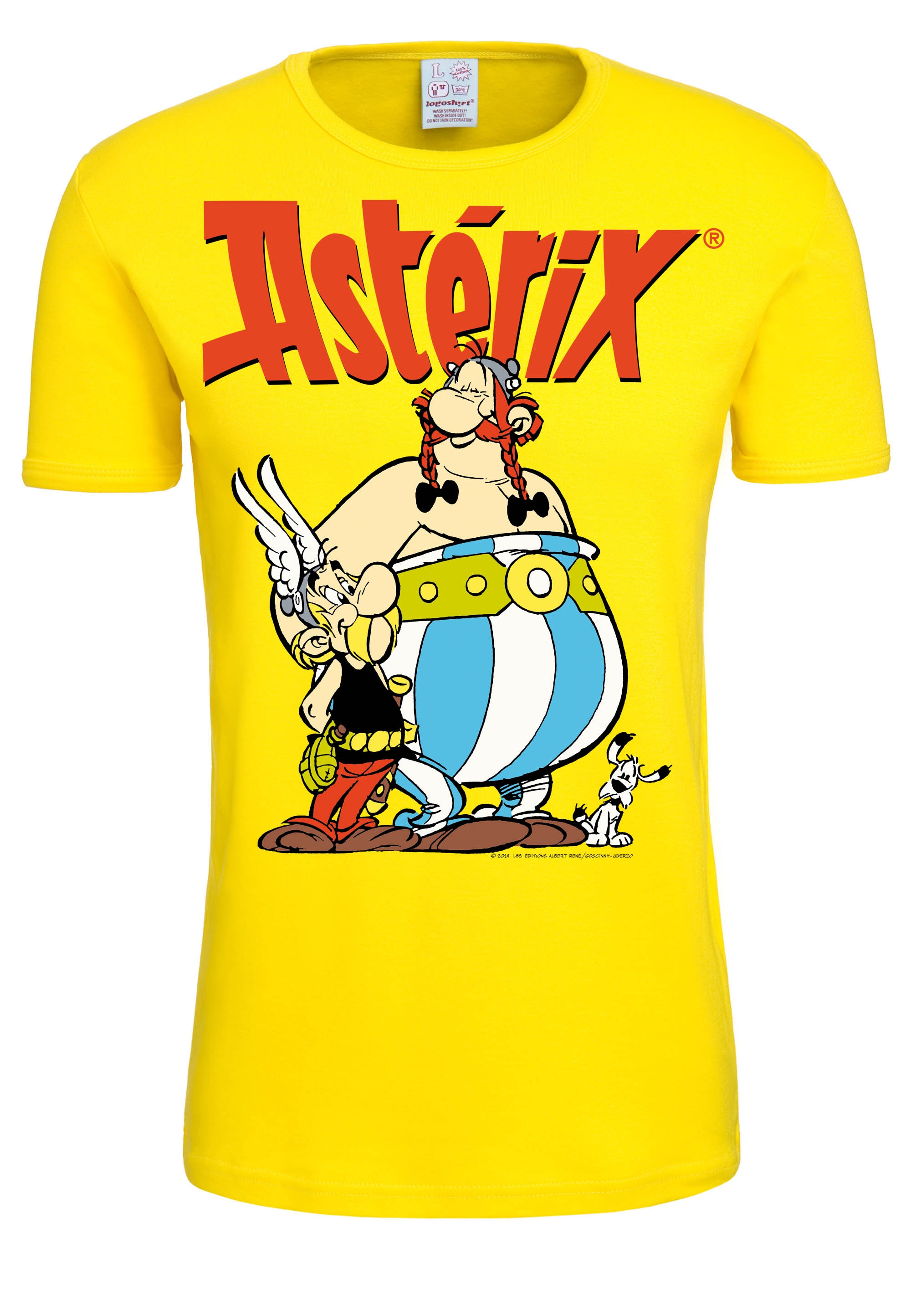 LOGOSHIRT T-Shirt »Asterix der mit walking I\'m Gallier«, lizenziertem shoppen Originaldesign 