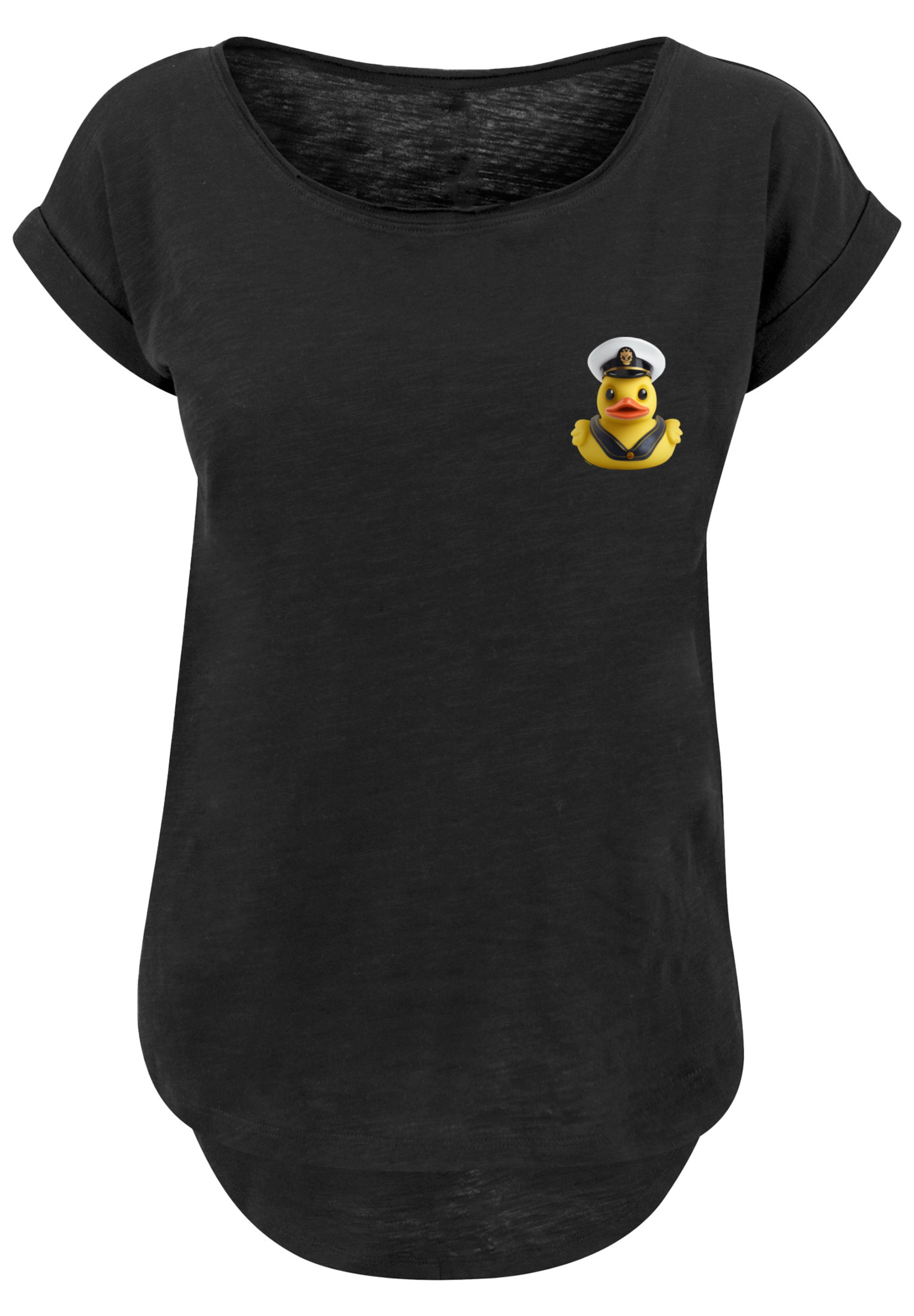 Print »Rubber F4NT4STIC Captain Long«, Duck shoppen | T-Shirt walking I\'m