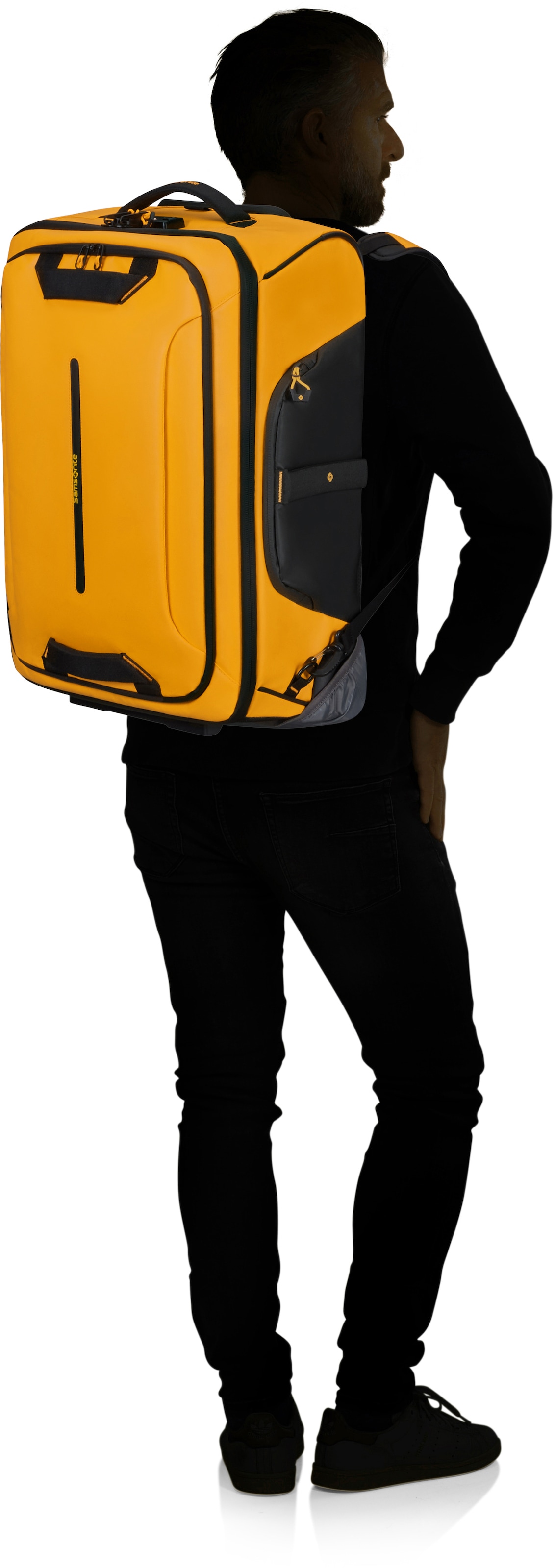 Samsonite Reisetasche »Ecodiver«, mit Trolley- und Rucksackfunktion;  teilweise aus recyceltem Material | I\'m walking