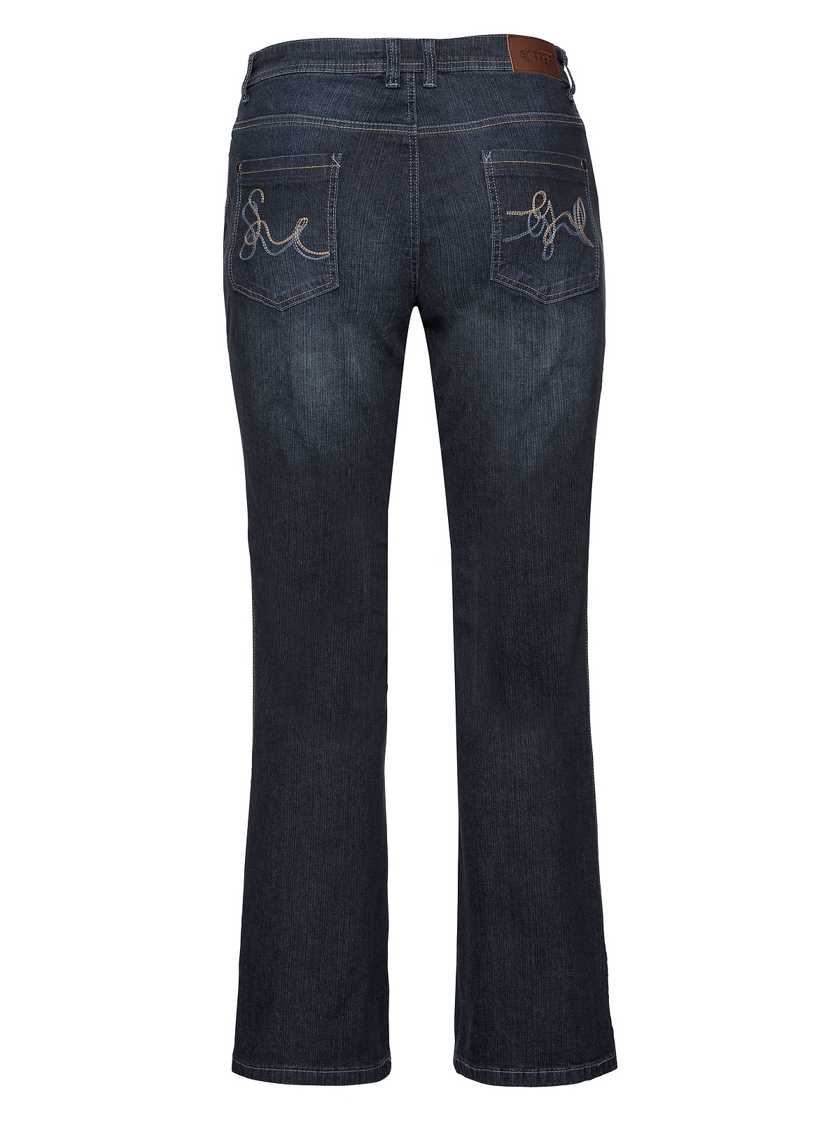 Sheego Stretch-Jeans »Große Größen«, mit Used-Effekten bestellen