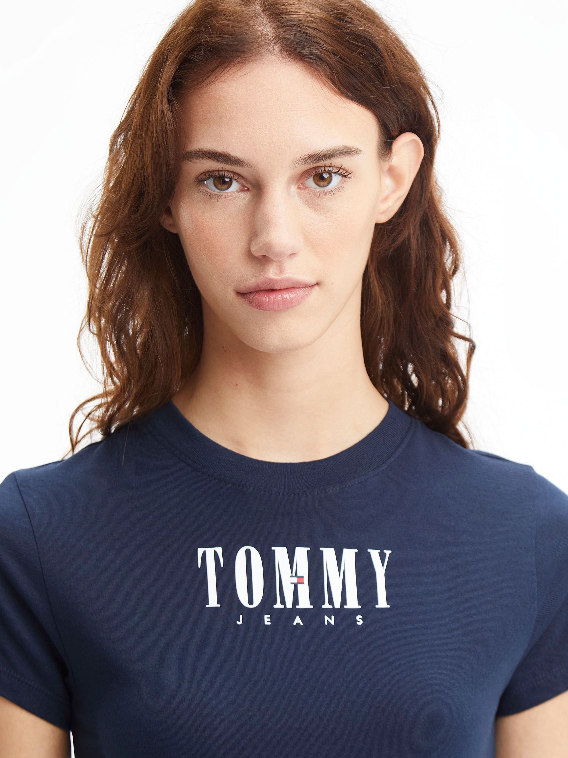 Tommy Jeans Kurzarmshirt »TJW BABY 2 LOGO Tommy SS«, mit online Jeans ESSENTIAL Logo-Schriftzug