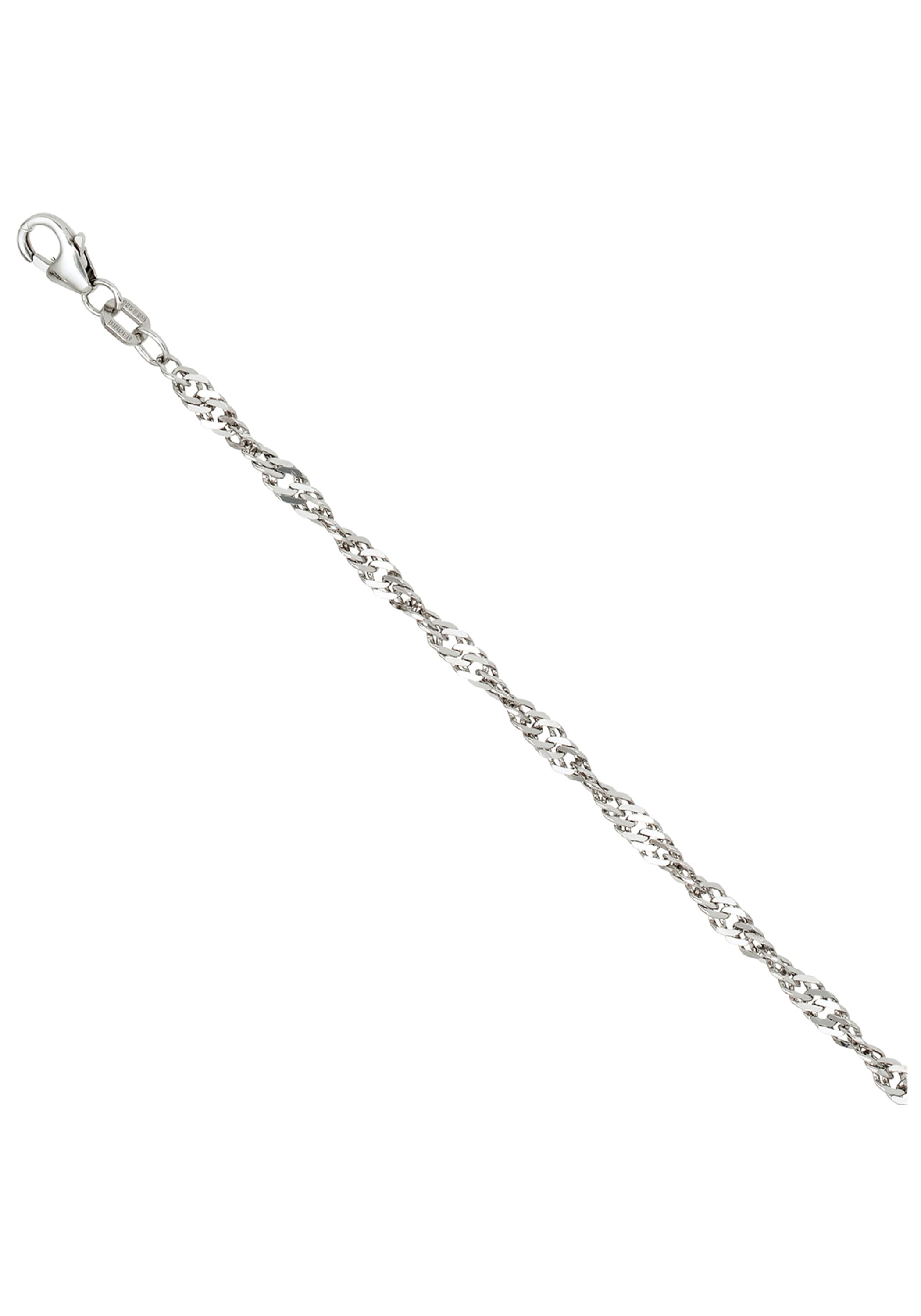 JOBO Silberkette, Singapurkette 925 Silber 42 cm 2,9 mm online kaufen | I\'m  walking