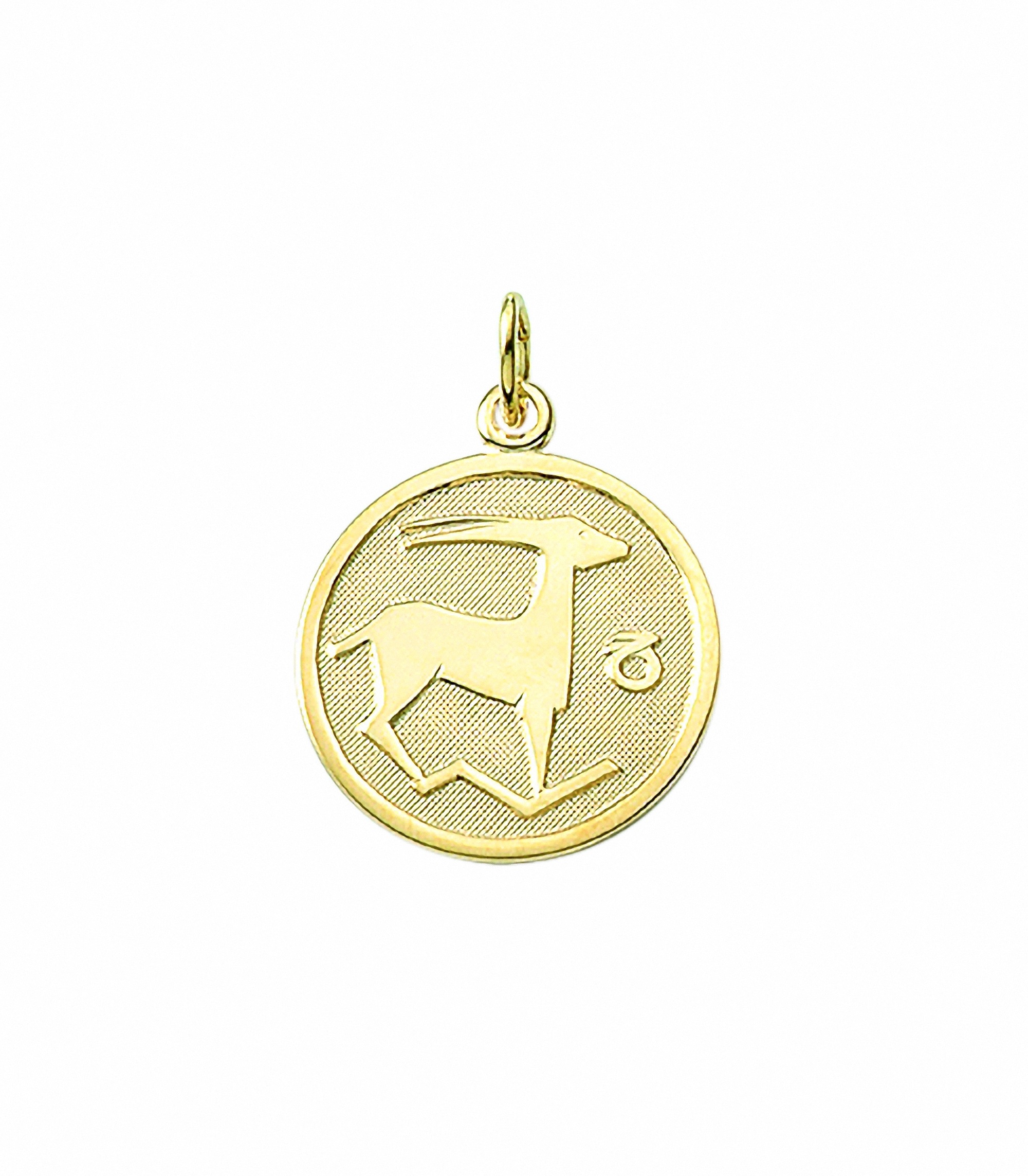 Adelia´s Kette mit Anhänger »333 Gold Sternzeichen Anhänger Steinbock Ø 16  mm«, Schmuckset - Set mit Halskette online kaufen | I\'m walking