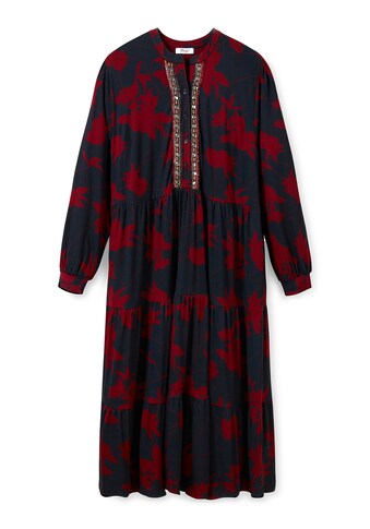 Sheego Jerseykleid »Jerseykleid«, im Boho-Stil, mit Stufenrock kaufen