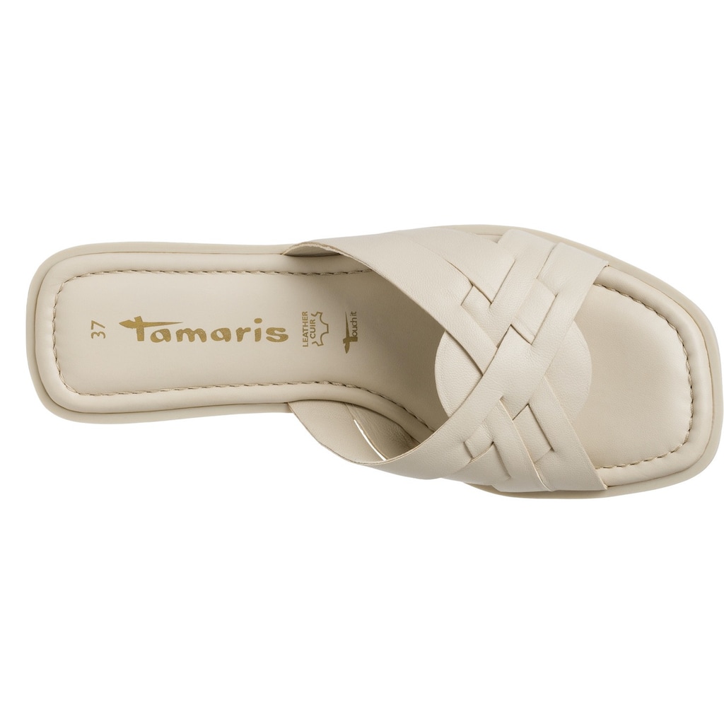 Tamaris Pantolette, mit Touch It-Ausstattung