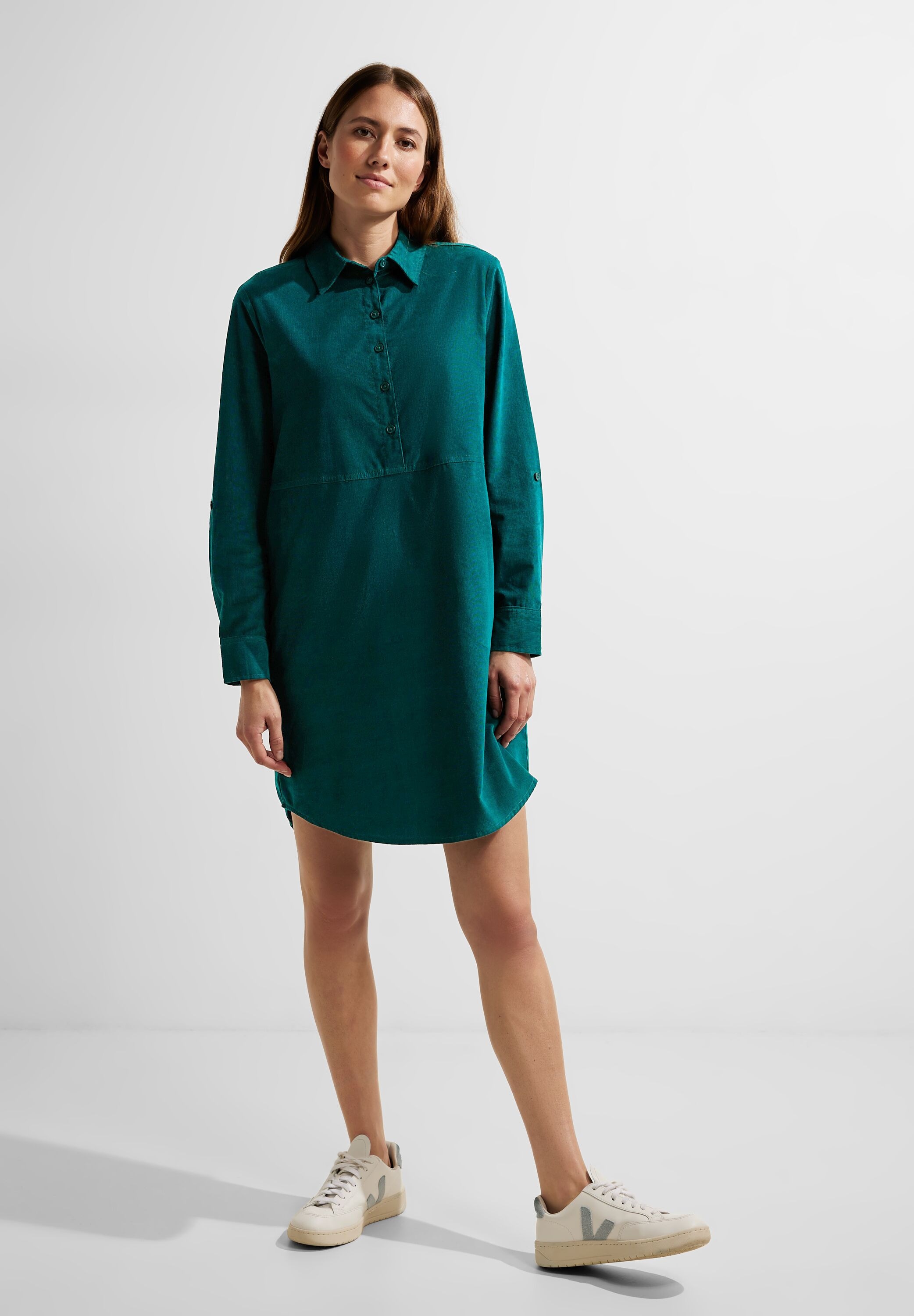 Baumwolle online I\'m kaufen Blusenkleid, aus Cecil walking | 100%