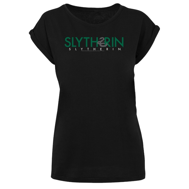 F4NT4STIC T-Shirt »Harry Potter Slytherin Text«, Print shoppen