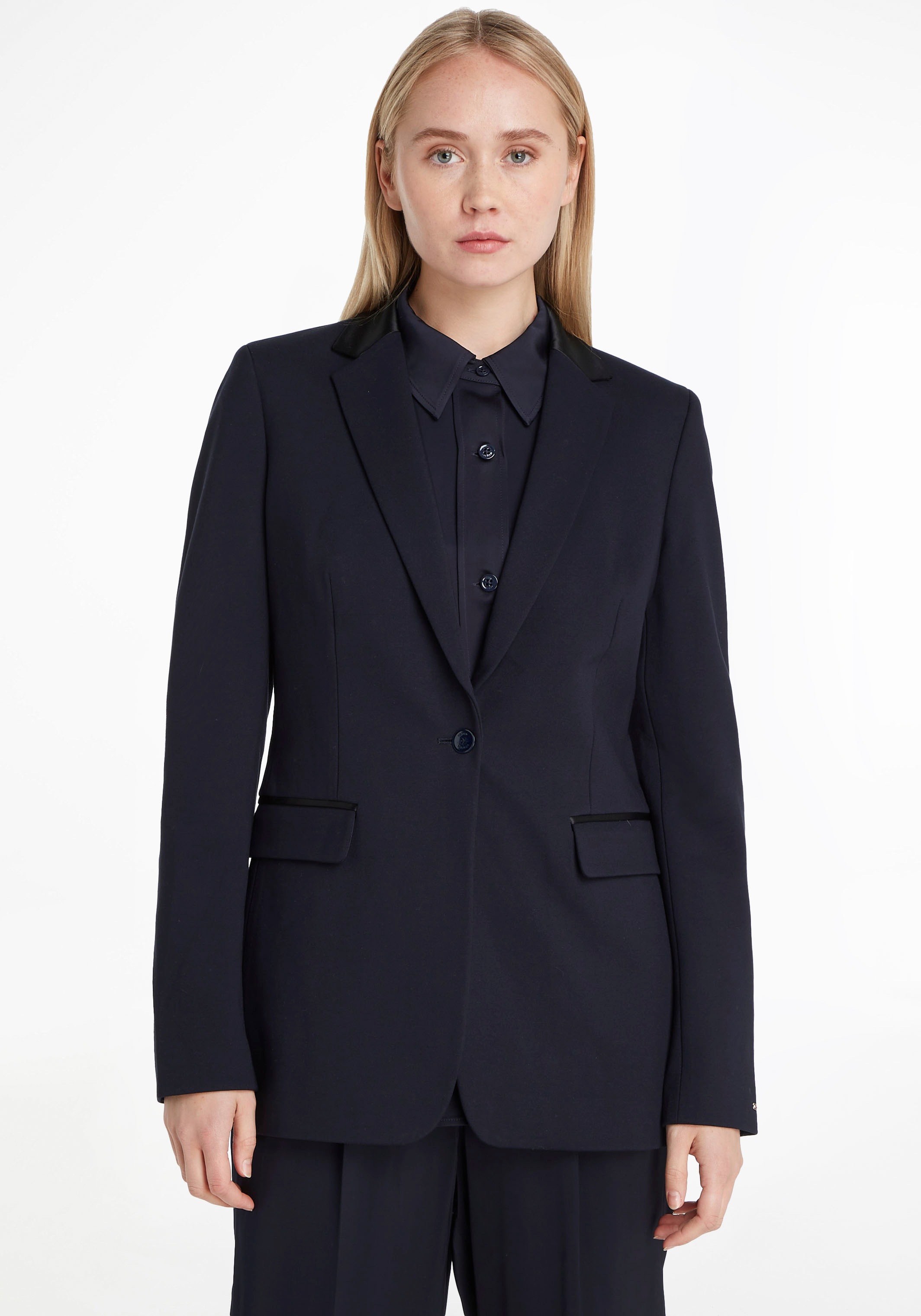 Tommy Hilfiger Jackenblazer »PUNTO SB BLAZER«, mit Markenlabel kaufen