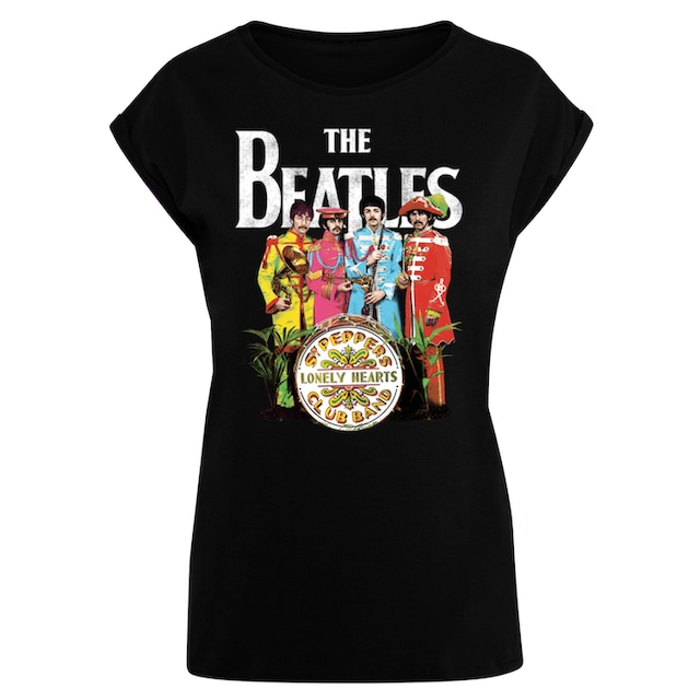F4NT4STIC T-Shirt »The Beatles Band Sgt Pepper Black«, Print online