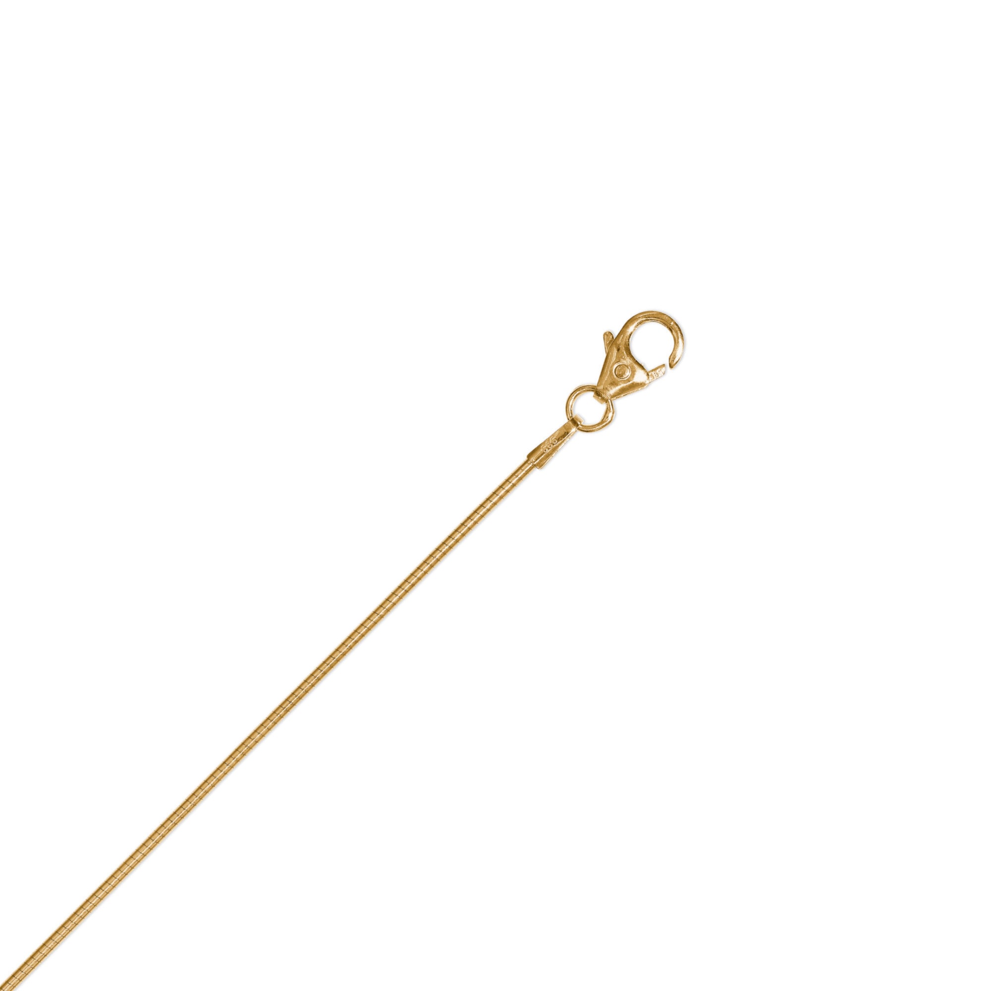 ONE ELEMENT Goldkette »Halskette aus 585 Gelbgold Ø 1,00 mm«, Damen Gold  Schmuck Tonda rund Reif im Onlineshop | I\'m walking