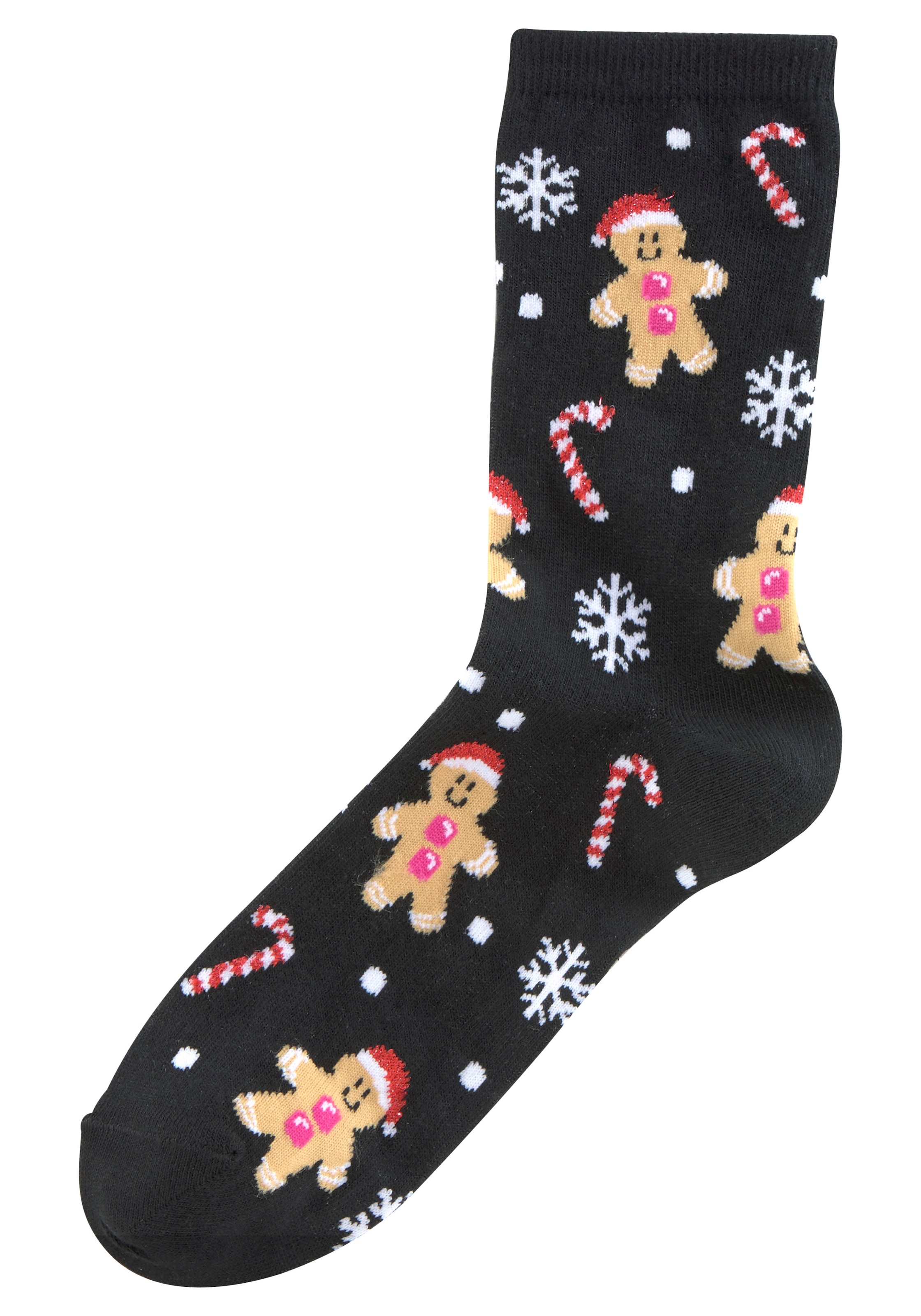 Paar), mit I\'m Socken, walking bestellen (3 lustigen Weihnachtsmotiven H.I.S |