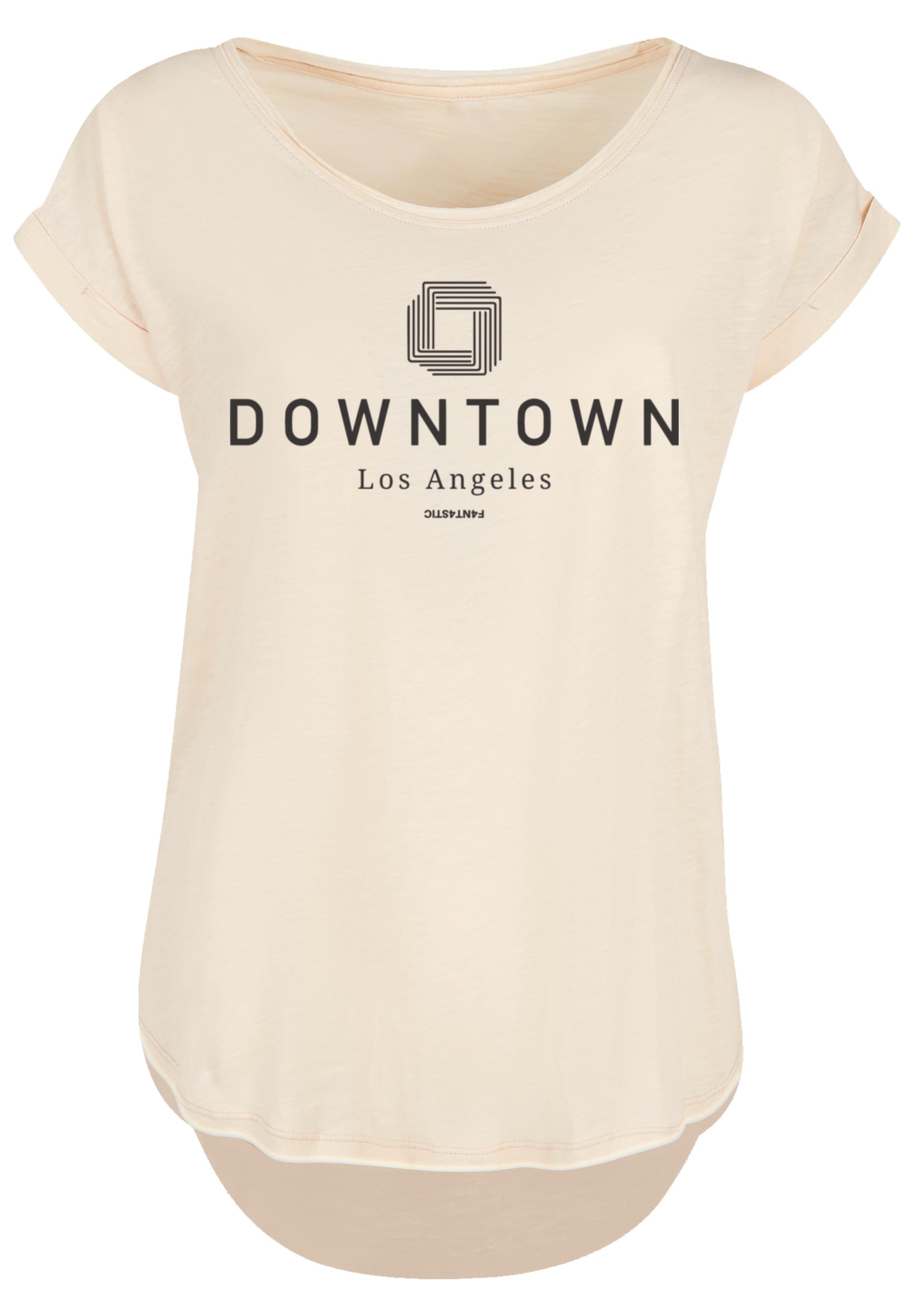 F4NT4STIC T-Shirt »PLUS SIZE Downtown walking LA Muster«, Print | I\'m bestellen