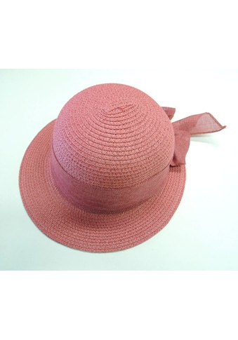 Chaplino Strohhut, mit farblich passendem Hutband kaufen