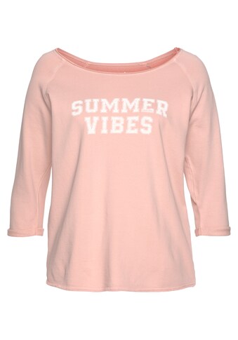 Herrlicher Sweater »ANGELIKA«, mit Logo-Front-Print "Summer Vibes" kaufen