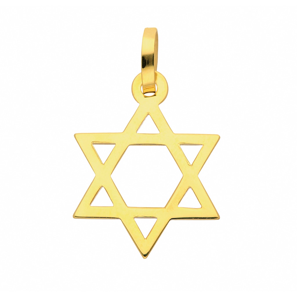 Adelia´s Kette mit Anhänger 333 Gold Sternzeichen Anhänger Stier Schmuckset  - Set mit Halskette