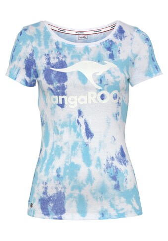 KangaROOS T-Shirt, im trendigen Batik-Look - NEUE KOLLEKTION kaufen