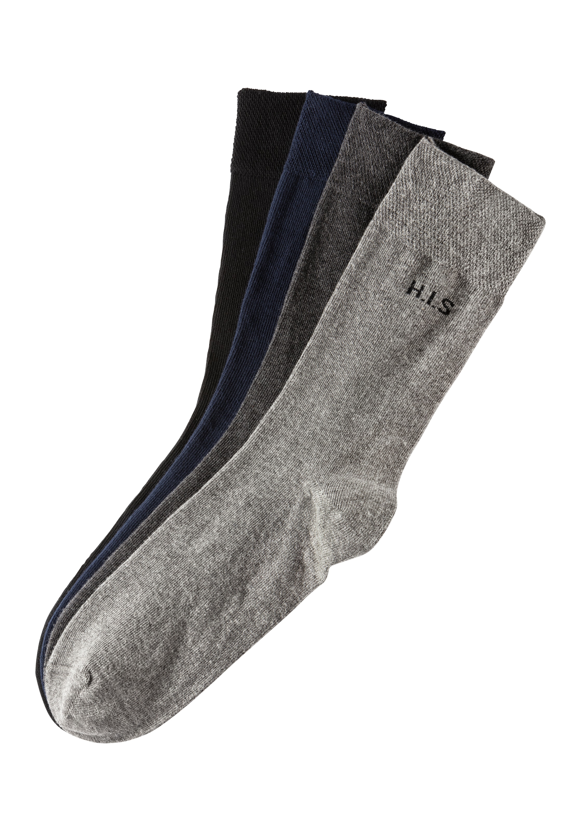 H.I.S Socken, kaufen (4 mit druckfreiem online I\'m Paar), walking | Bündchen